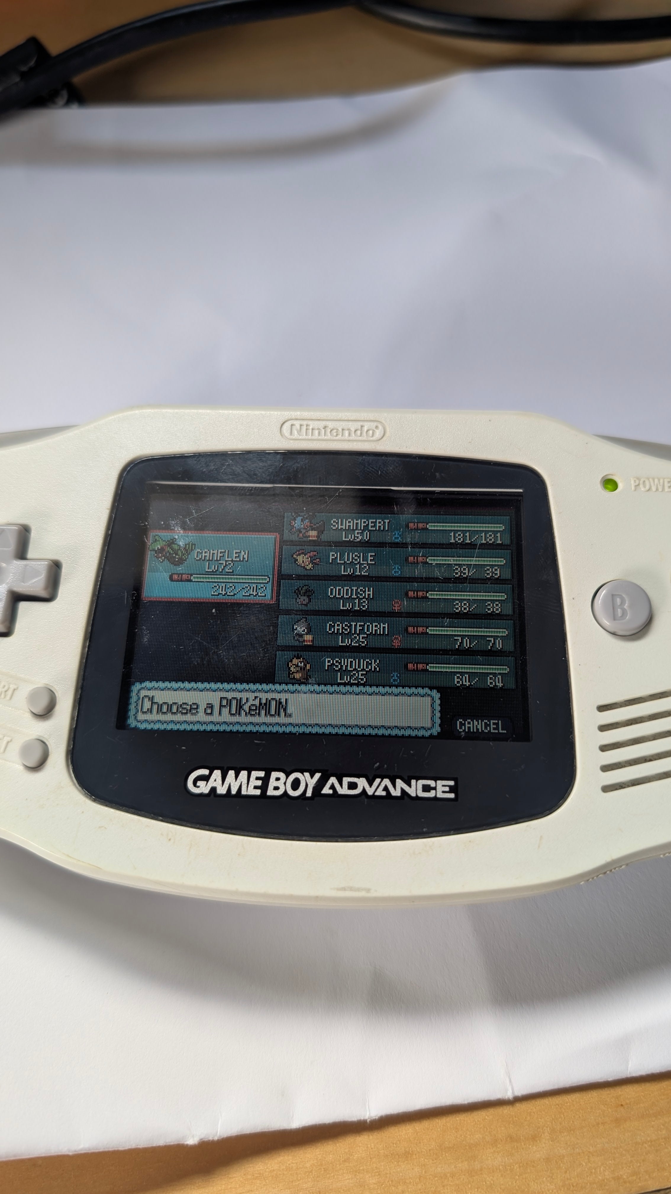 Pokemon Ruby - With New Battery