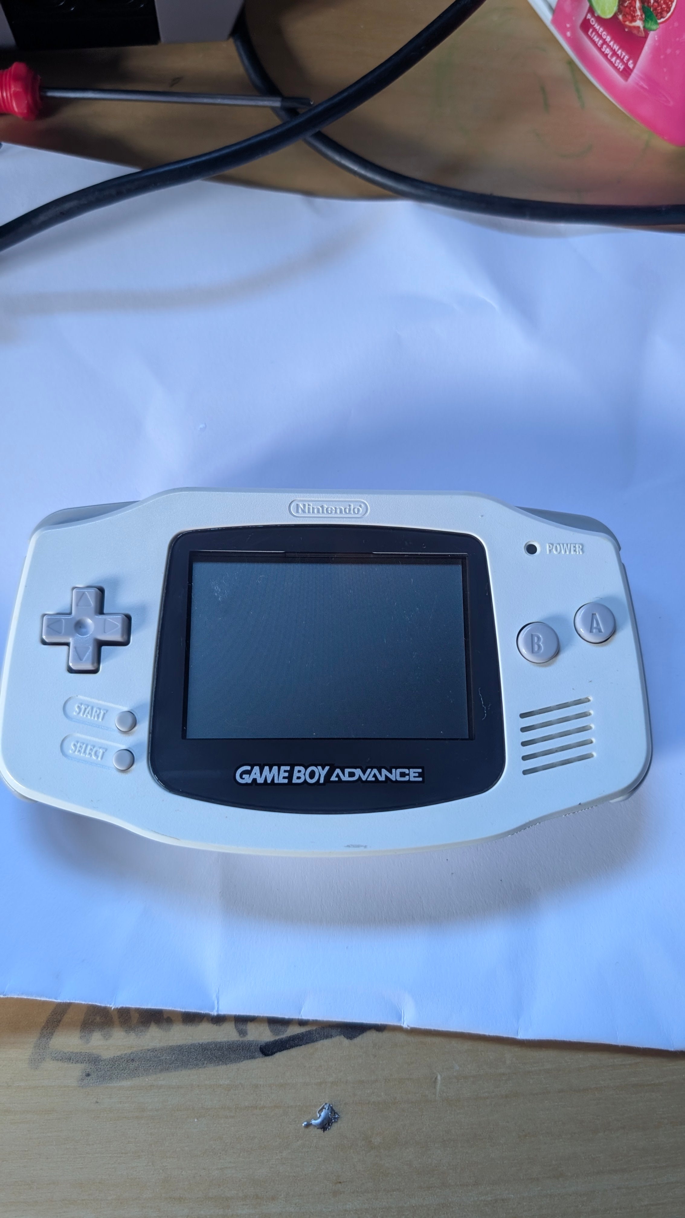 Game Boy Advance (White & Grey)