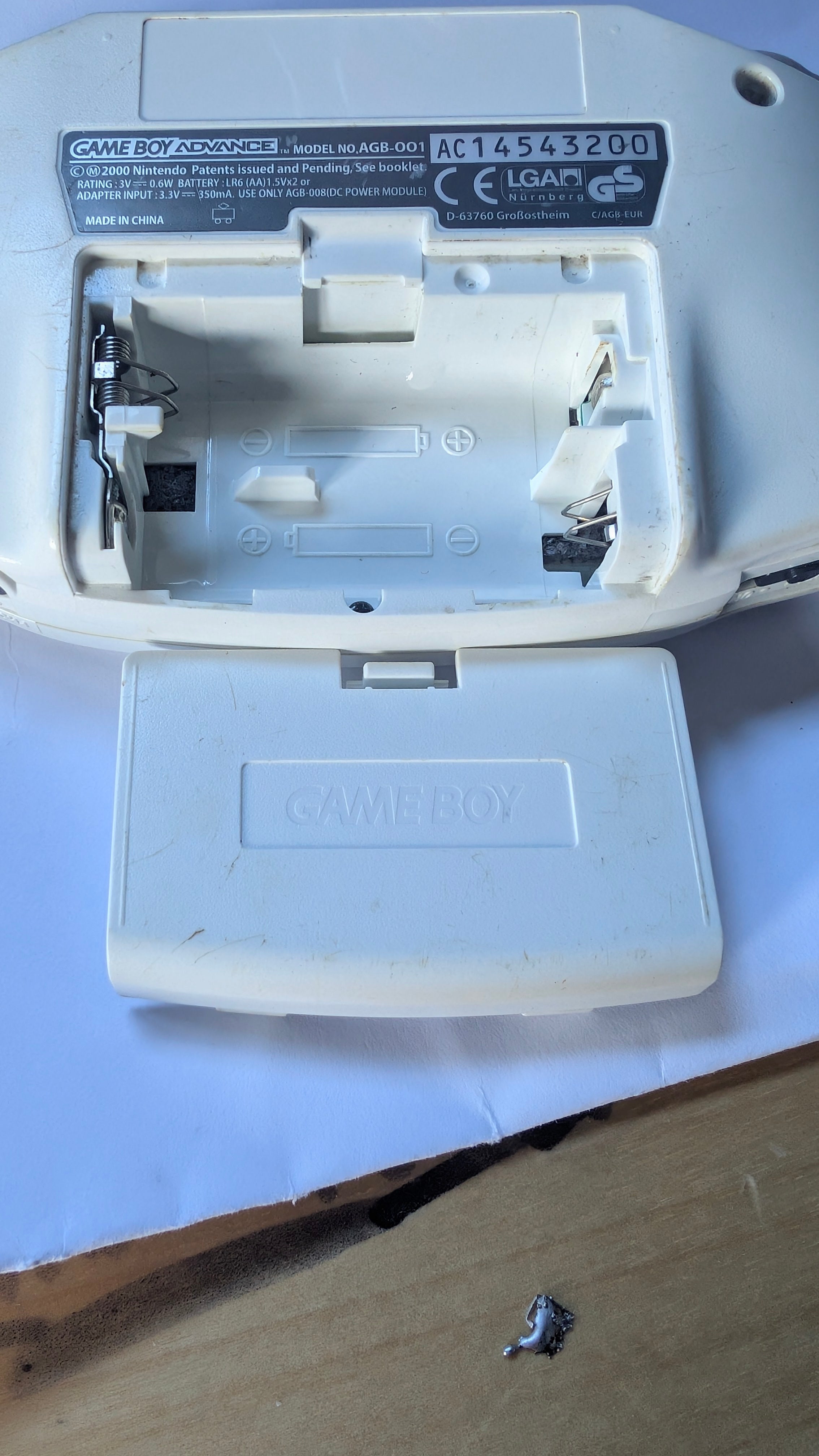 Game Boy Advance (White & Grey)