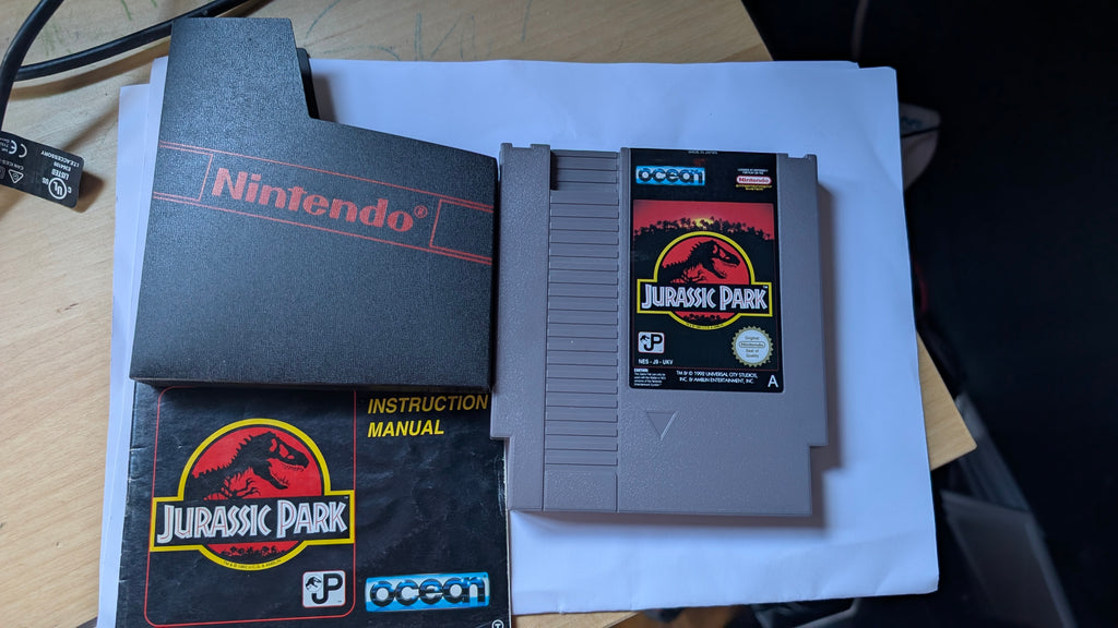 Jurassic Park - NES - With Manual