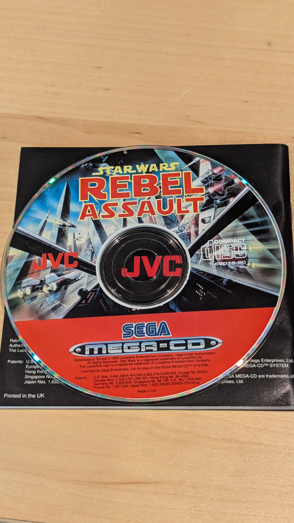 Star Wars: Rebel Assault - Sega Mega CD