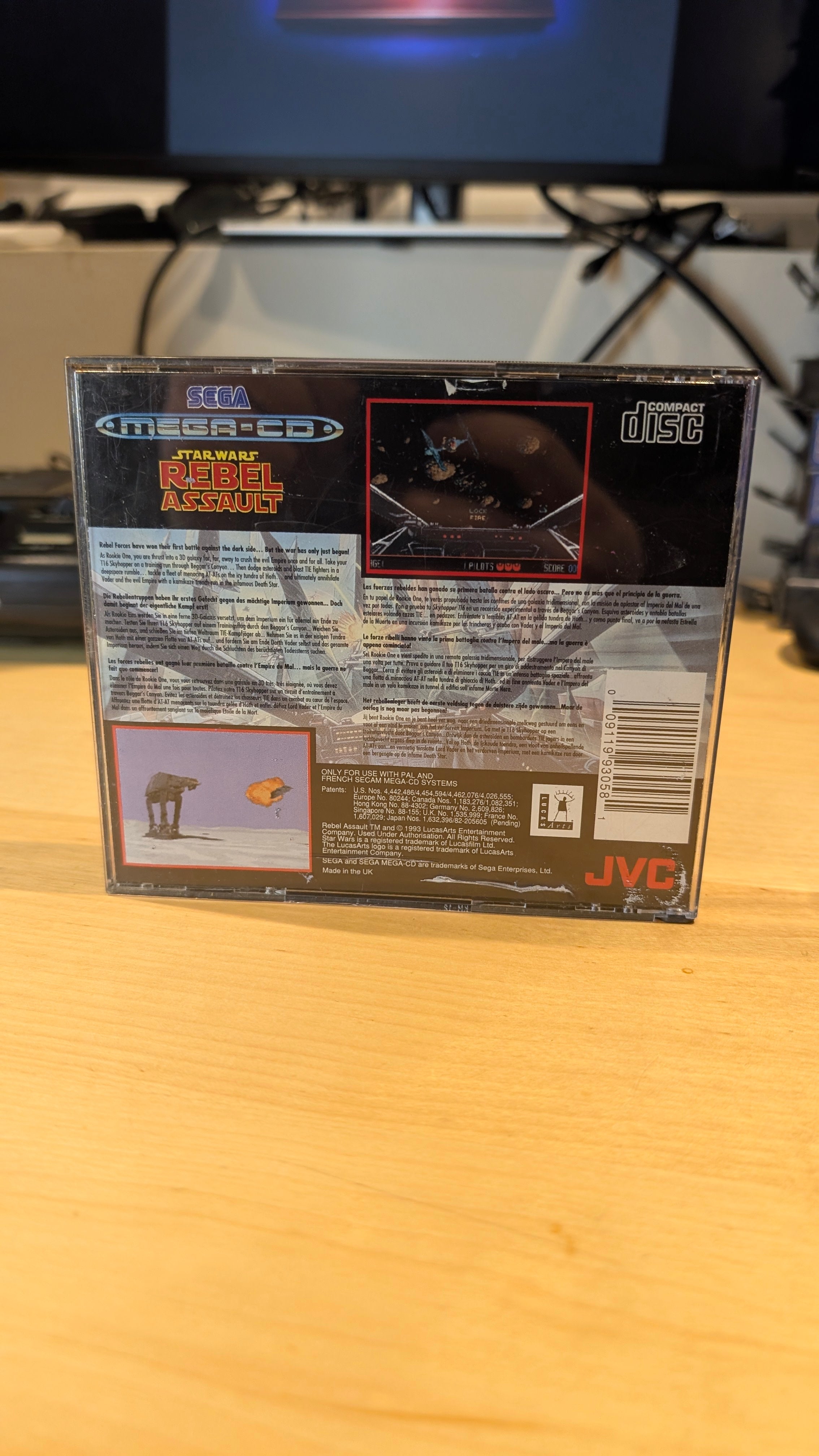 Star Wars: Rebel Assault - Sega Mega CD