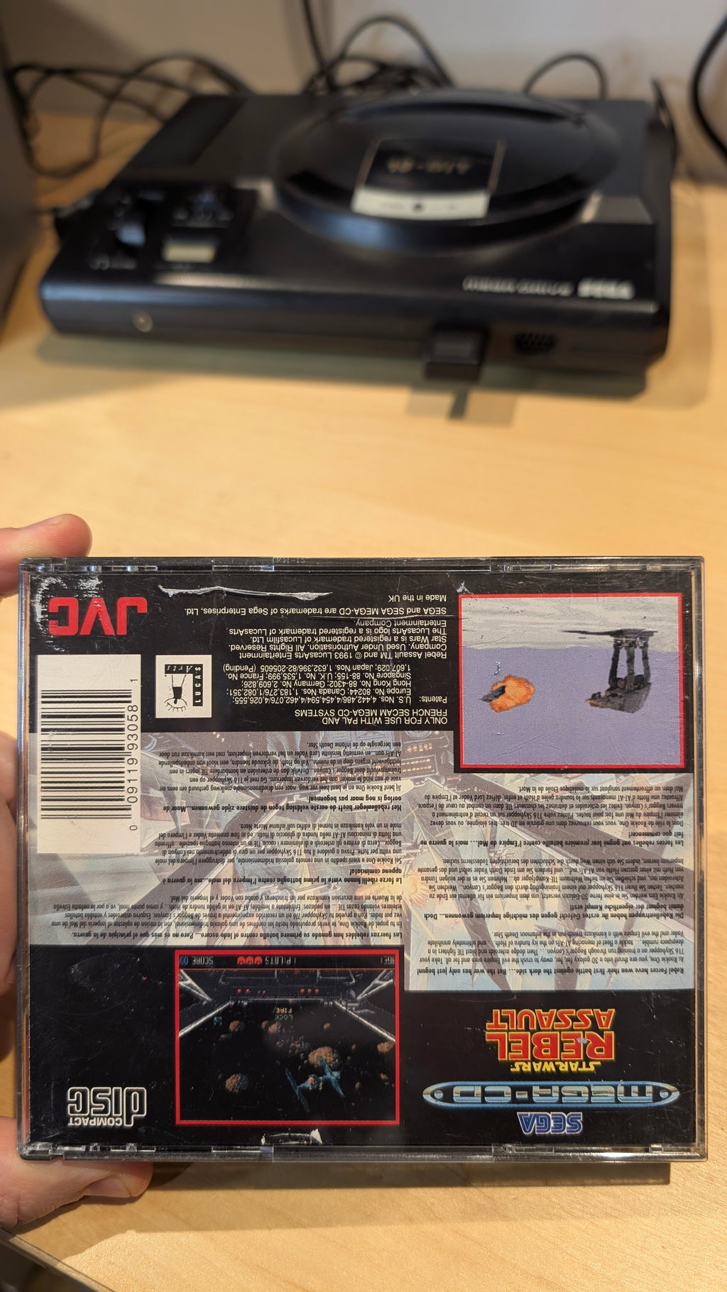 Star Wars: Rebel Assault - Sega Mega CD