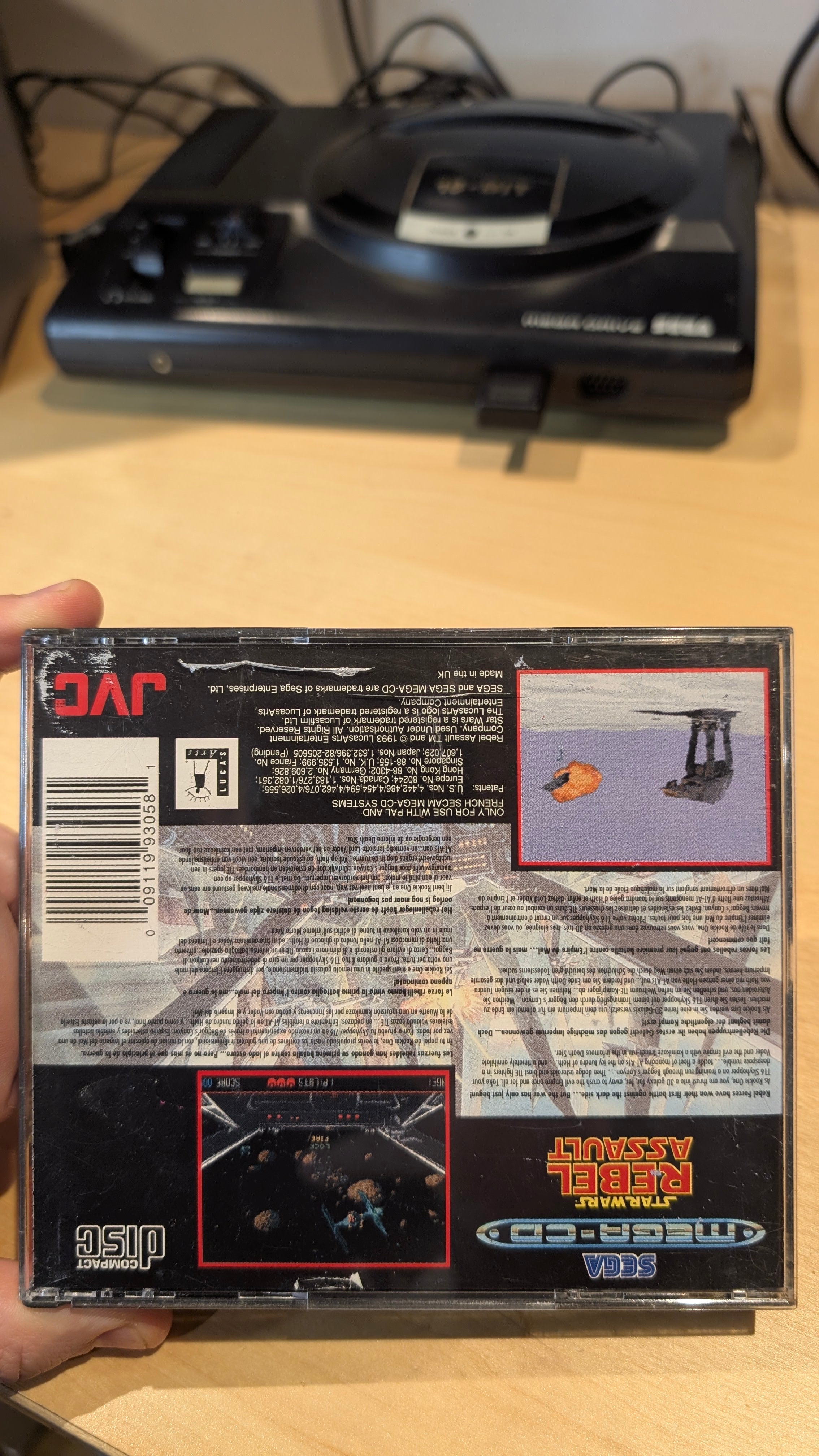 Star Wars: Rebel Assault - Sega Mega CD