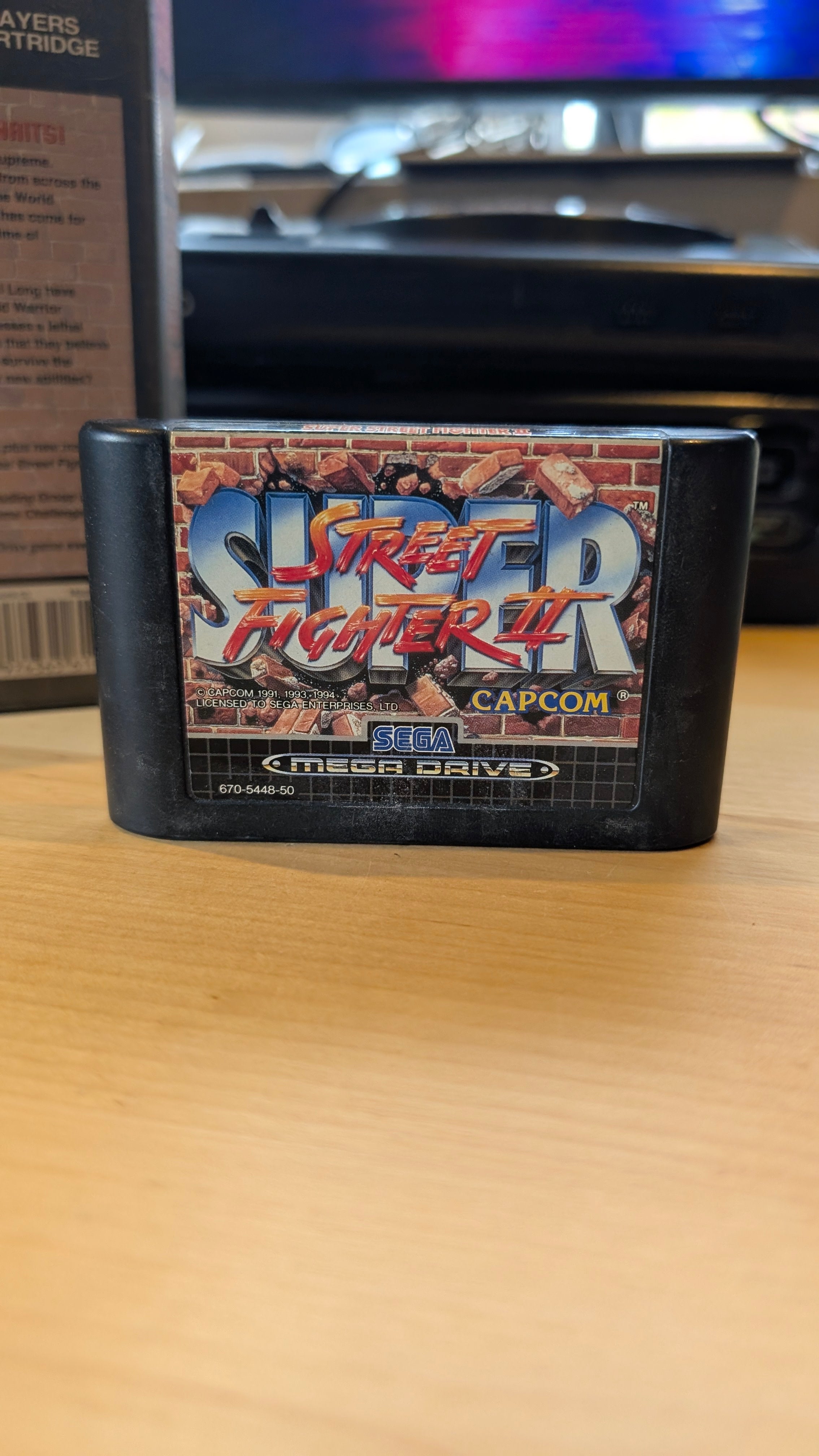 Super Street Fighter 2 Sega Mega Drive – Complete In Box (CIB) – Tested & Workin