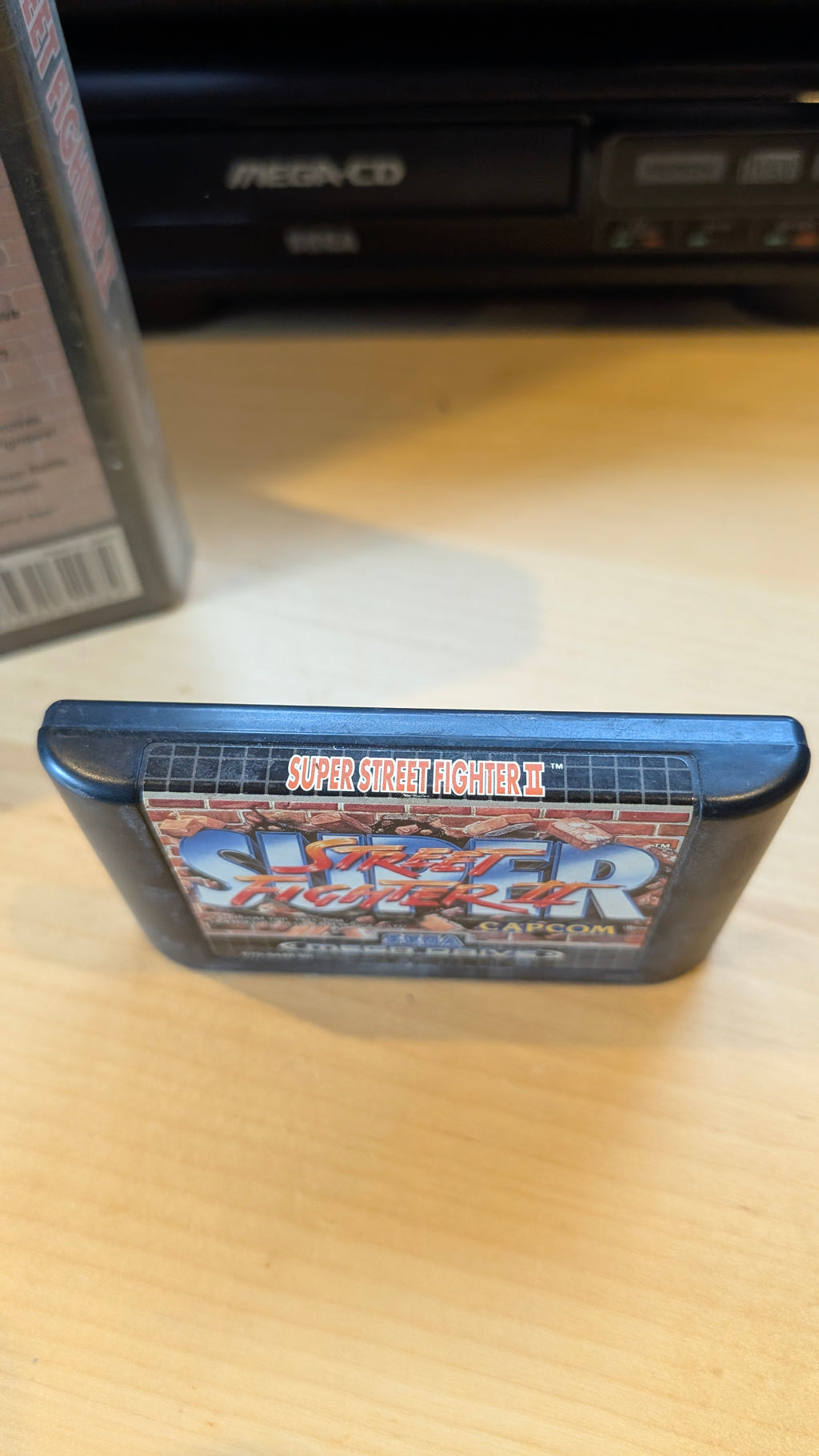 Super Street Fighter 2 Sega Mega Drive – Complete In Box (CIB) – Tested & Workin