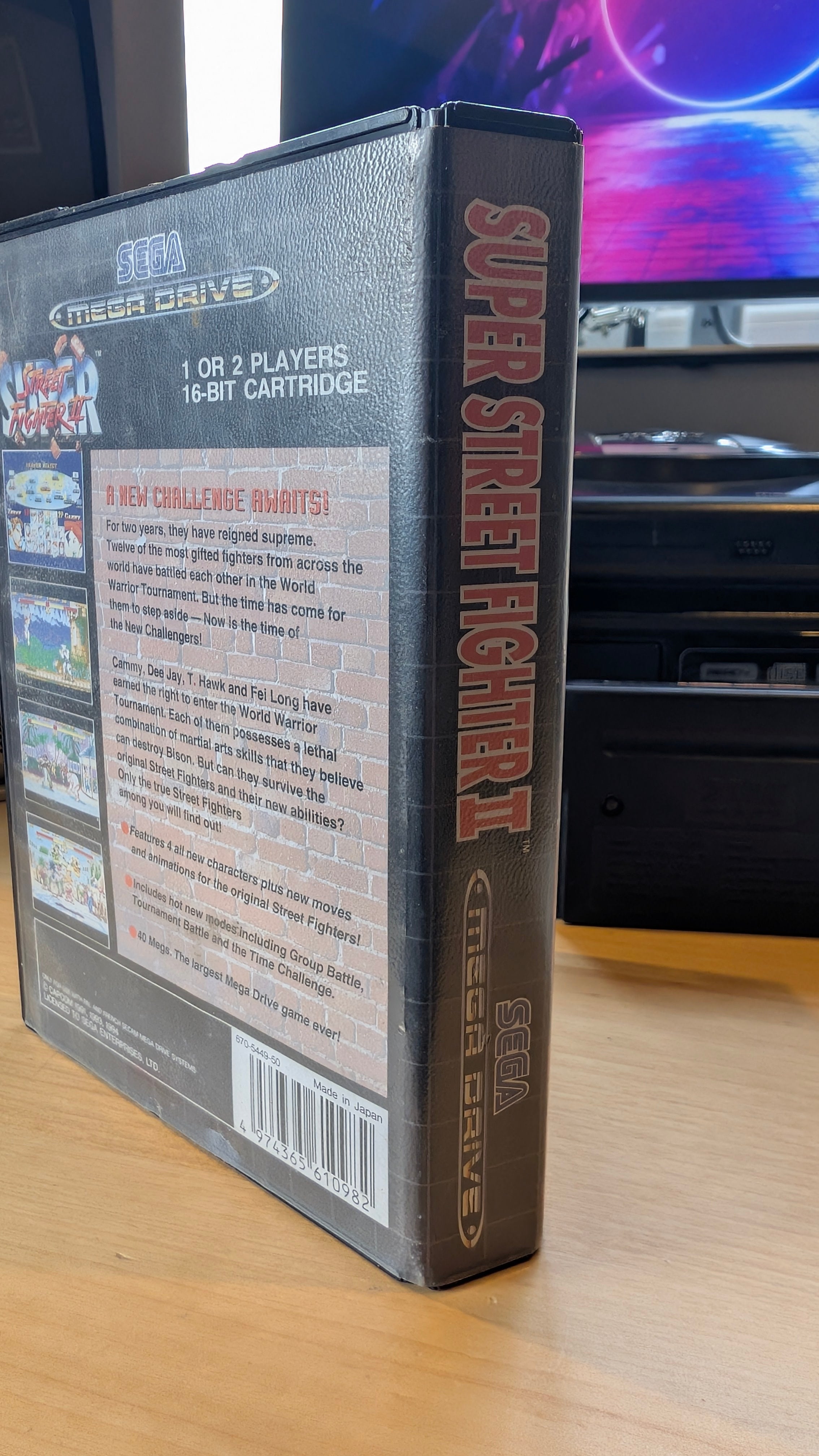 Super Street Fighter 2 Sega Mega Drive – Complete In Box (CIB) – Tested & Workin
