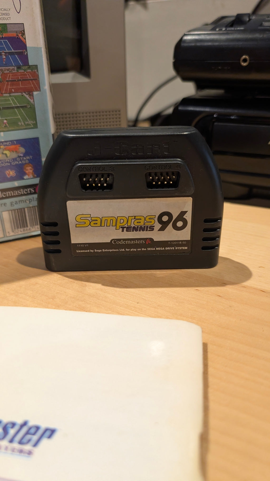 Sampras Tennis 96 Sega Mega Drive – Complete In Box (CIB) – Tested & Working