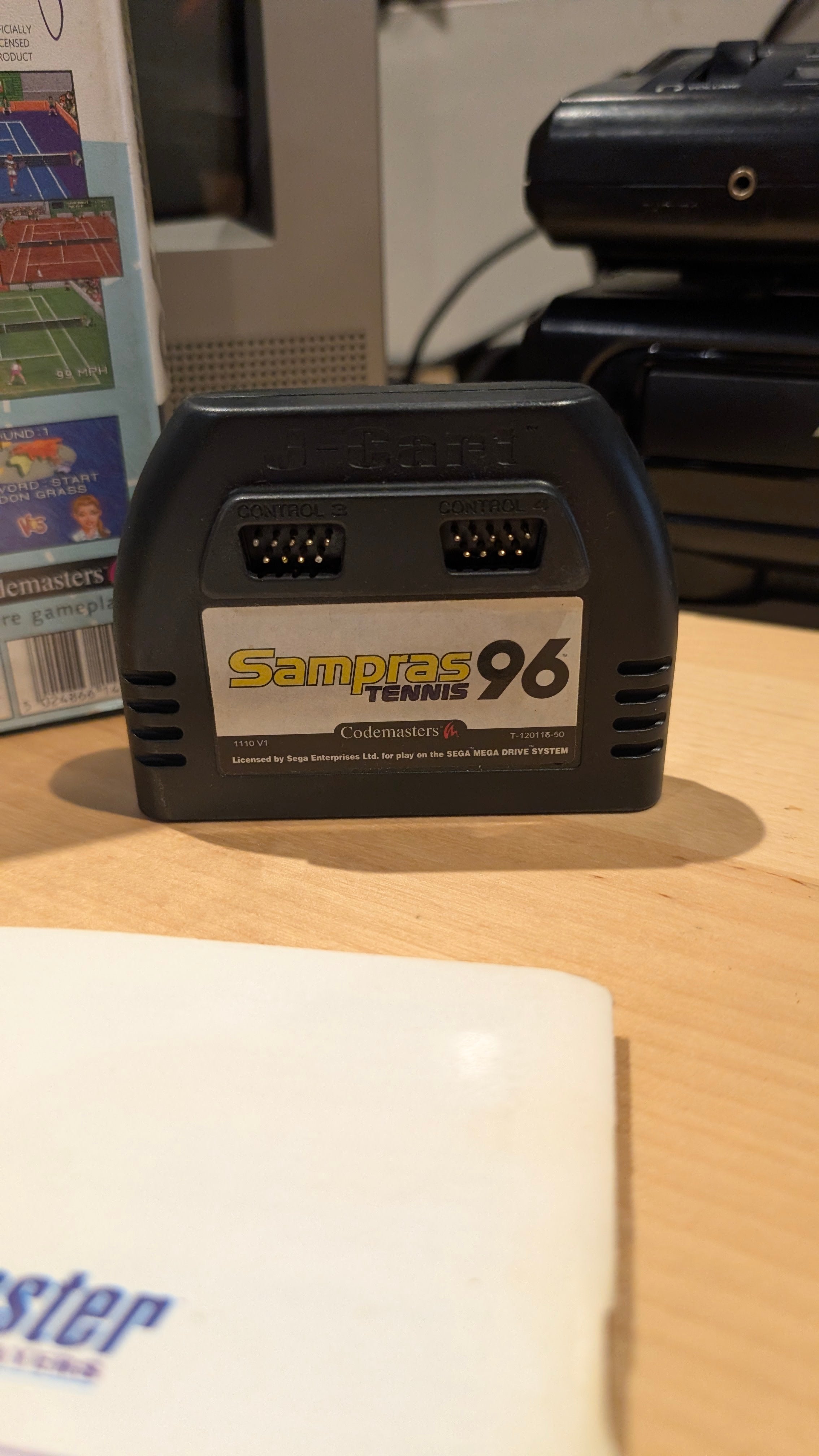 Sampras Tennis 96 Sega Mega Drive – Complete In Box (CIB) – Tested & Working