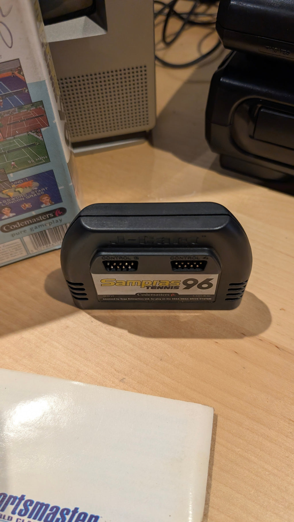 Sampras Tennis 96 Sega Mega Drive – Complete In Box (CIB) – Tested & Working