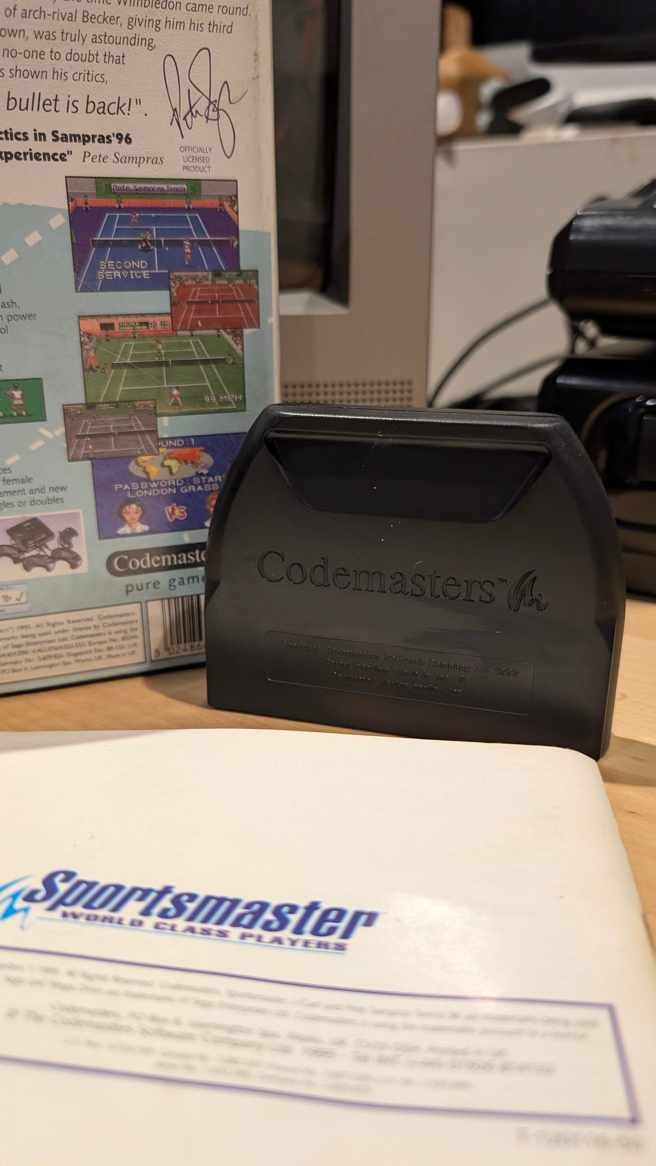 Sampras Tennis 96 Sega Mega Drive – Complete In Box (CIB) – Tested & Working