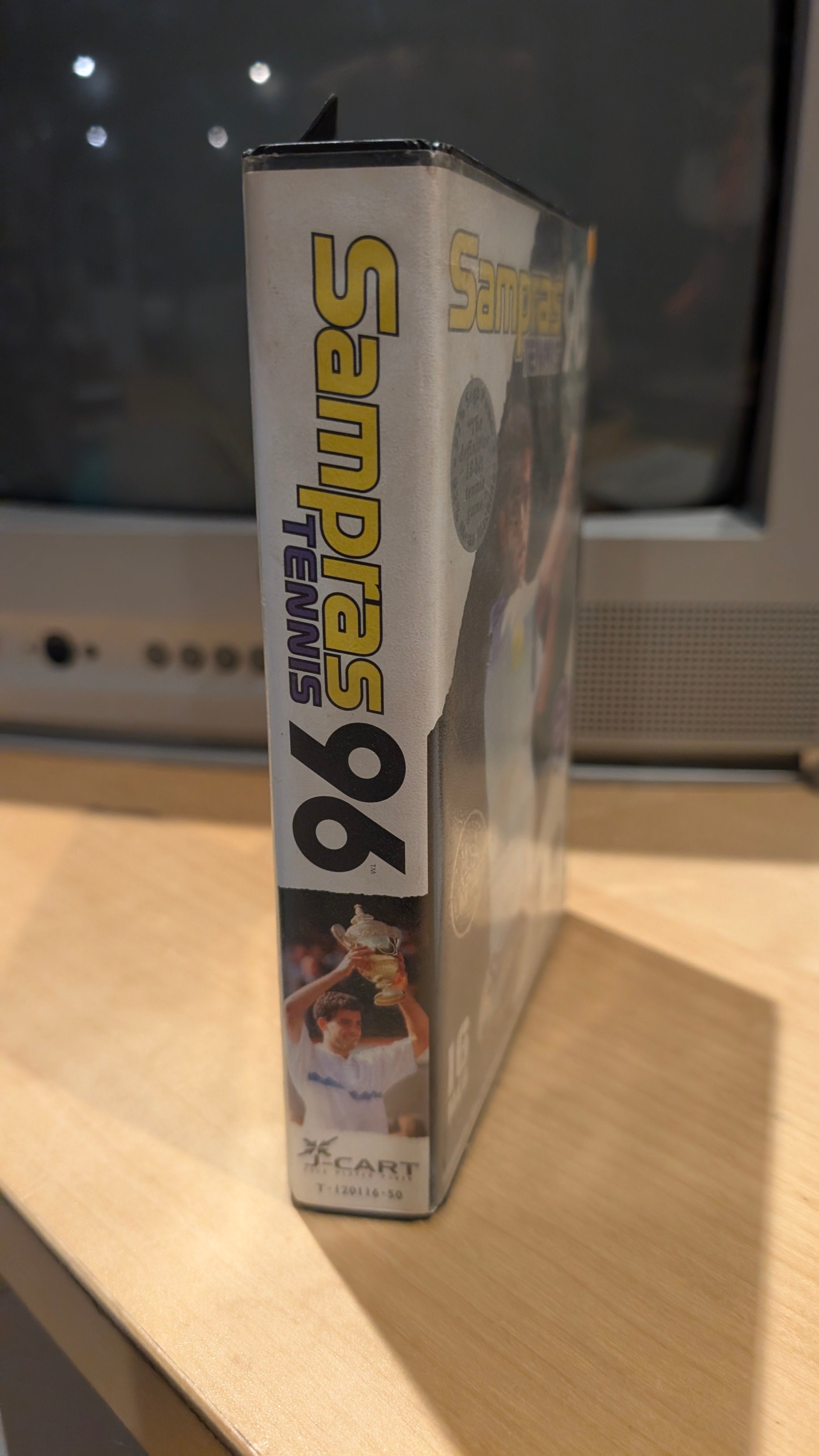 Sampras Tennis 96 Sega Mega Drive – Complete In Box (CIB) – Tested & Working