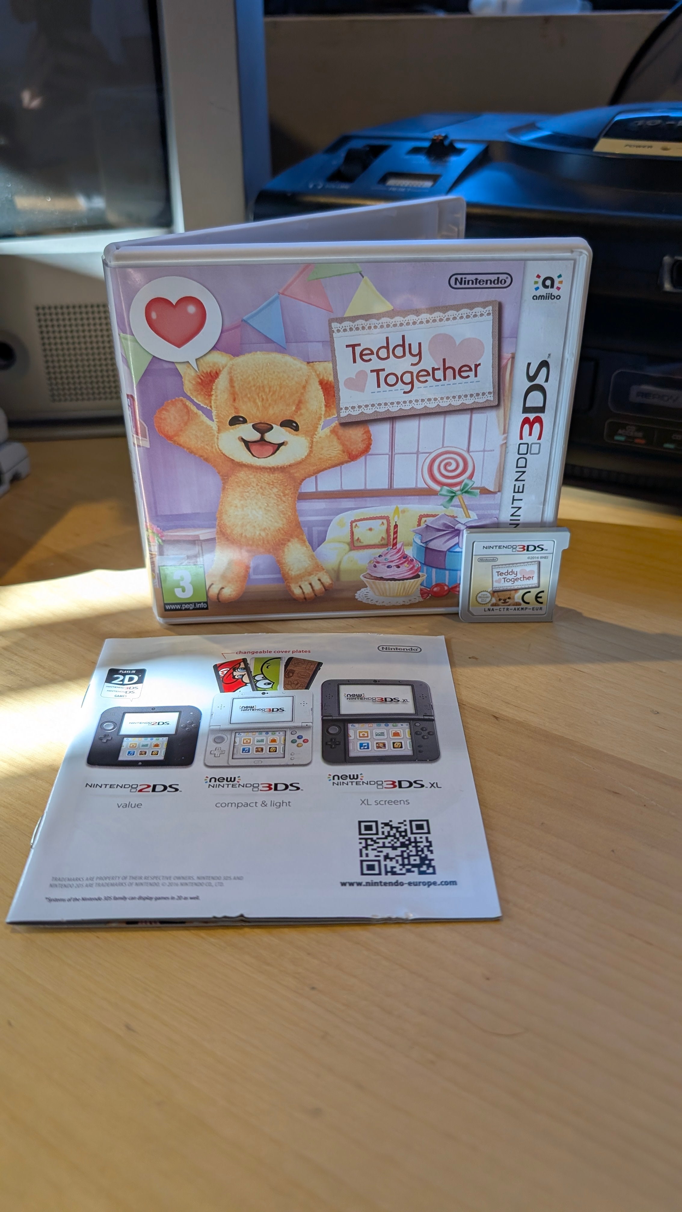 Teddy Together Nintendo 3DS - CIB - Tested & Working