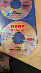 Star Wars Rebel Assault - Demo's - Sega Mega CD - Tested & Working
