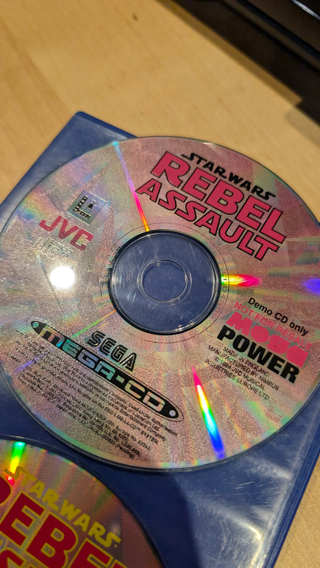 Star Wars Rebel Assault - Demo's - Sega Mega CD - Tested & Working