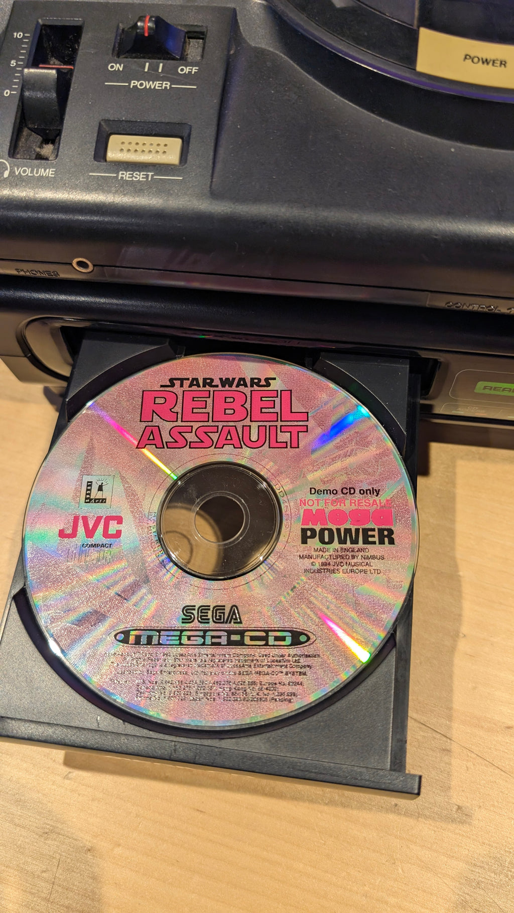 Star Wars Rebel Assault - Demo's - Sega Mega CD - Tested & Working