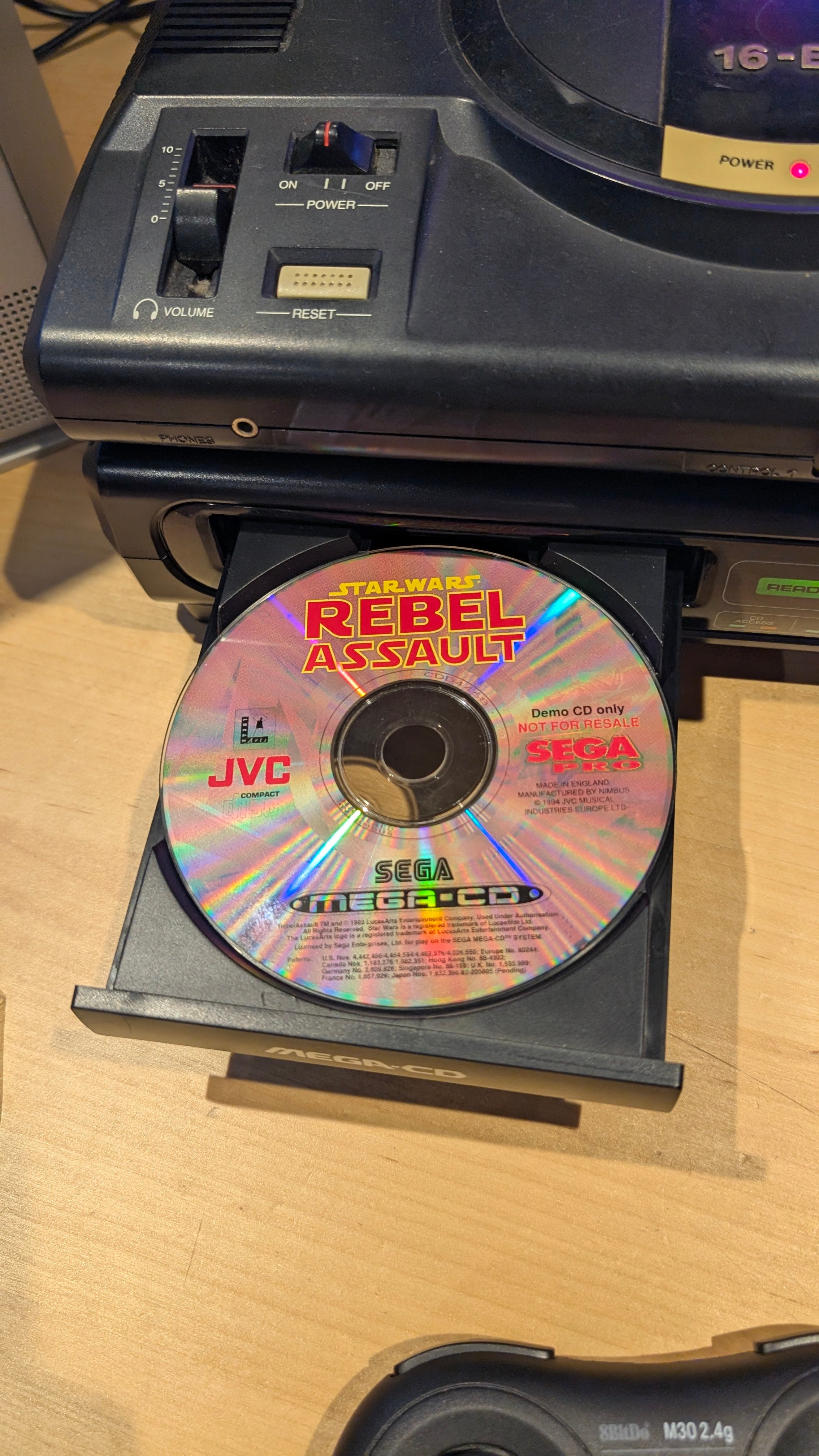 Star Wars Rebel Assault - Demo's - Sega Mega CD - Tested & Working