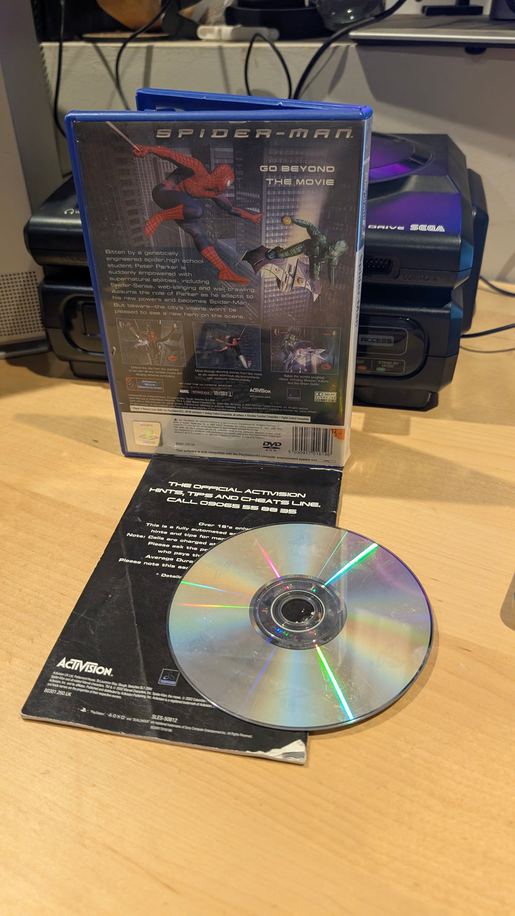 Spider Man Movie PS2 - CIB - Tested & Working