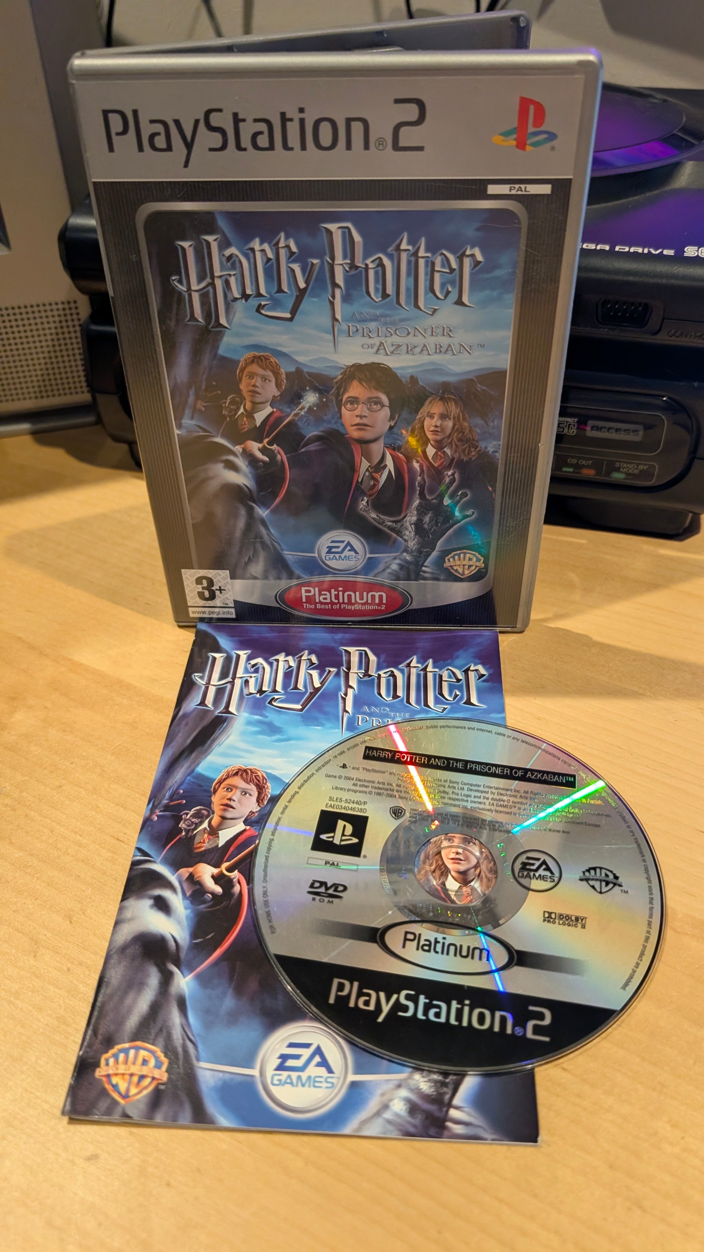 Harry Potter Prisoner of Azkabam PS2 - CIB - Tested & Working