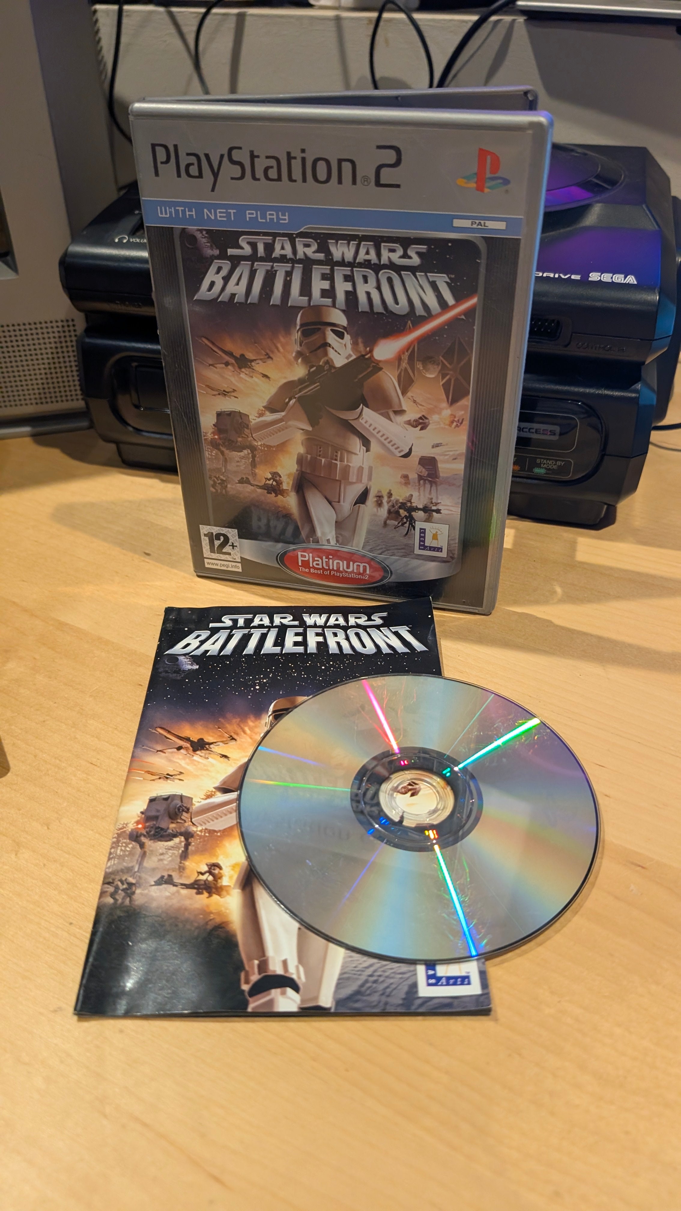 Star Wars Battle Front PS2 - Boxed No Manual - Tested & Working