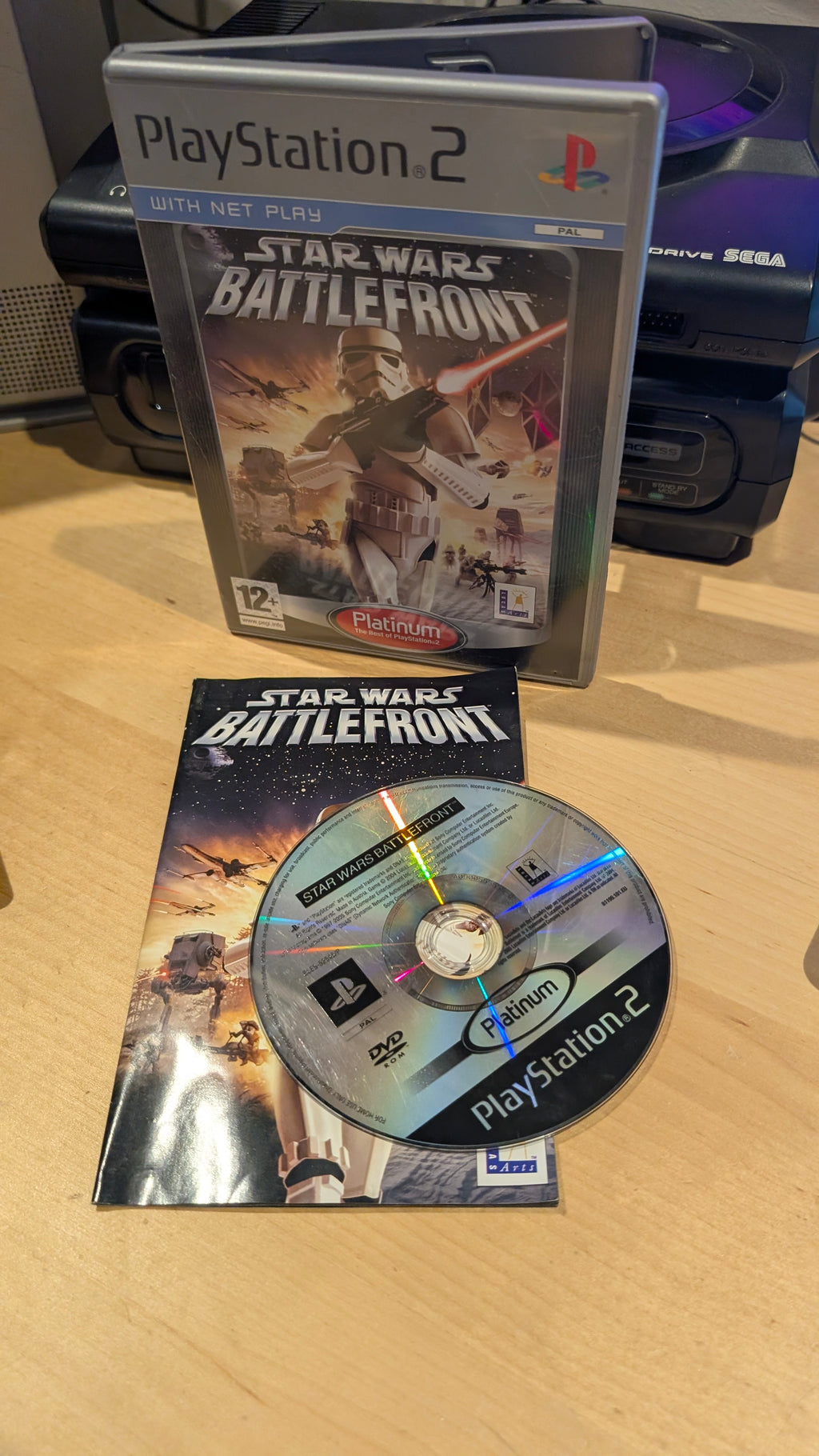 Star Wars Battle Front PS2 - Boxed No Manual - Tested & Working