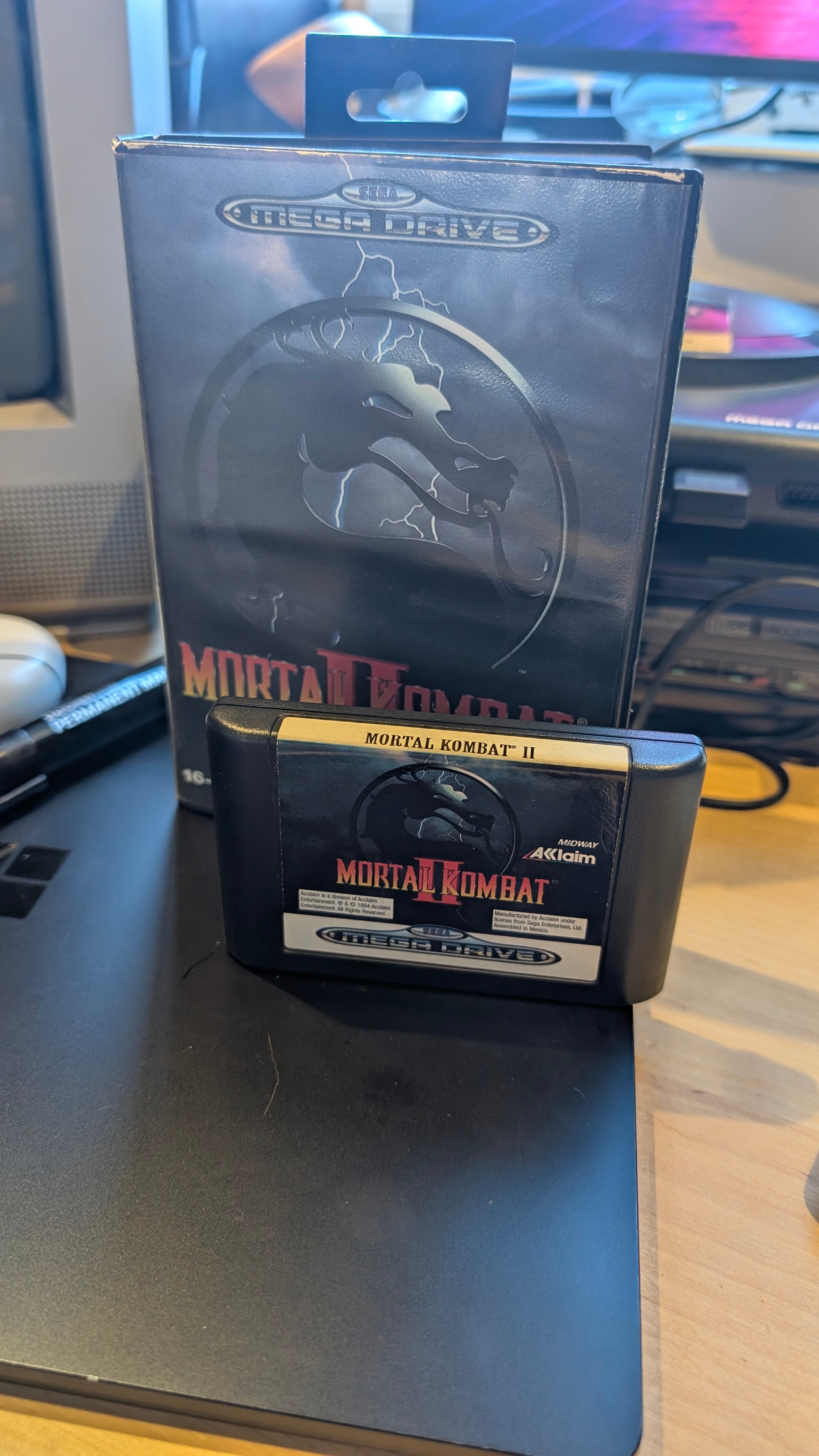 Mortal Kombat II - Sega Mega Drive - Boxed, no Manual.