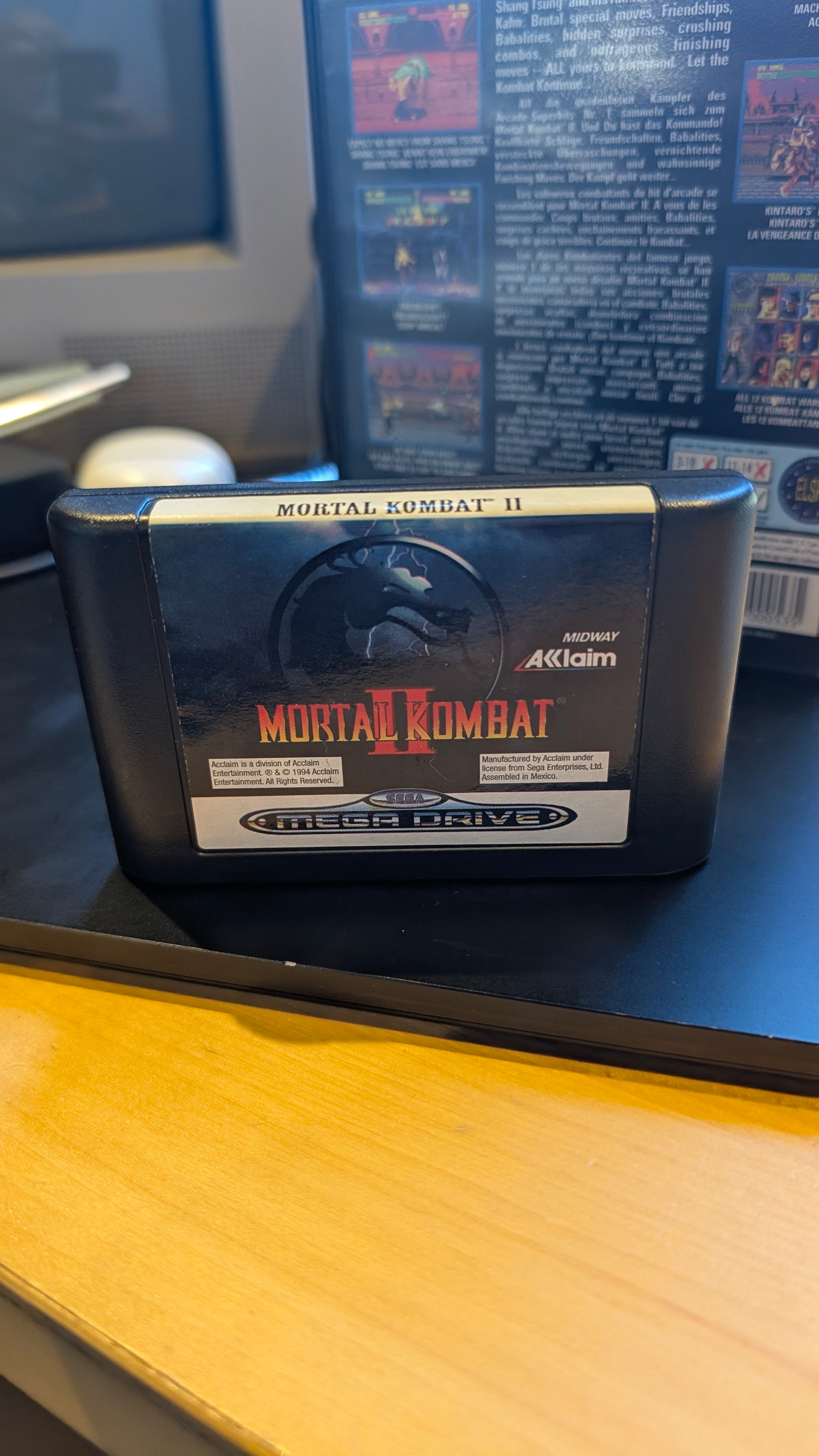 Mortal Kombat II - Sega Mega Drive - Boxed, no Manual.