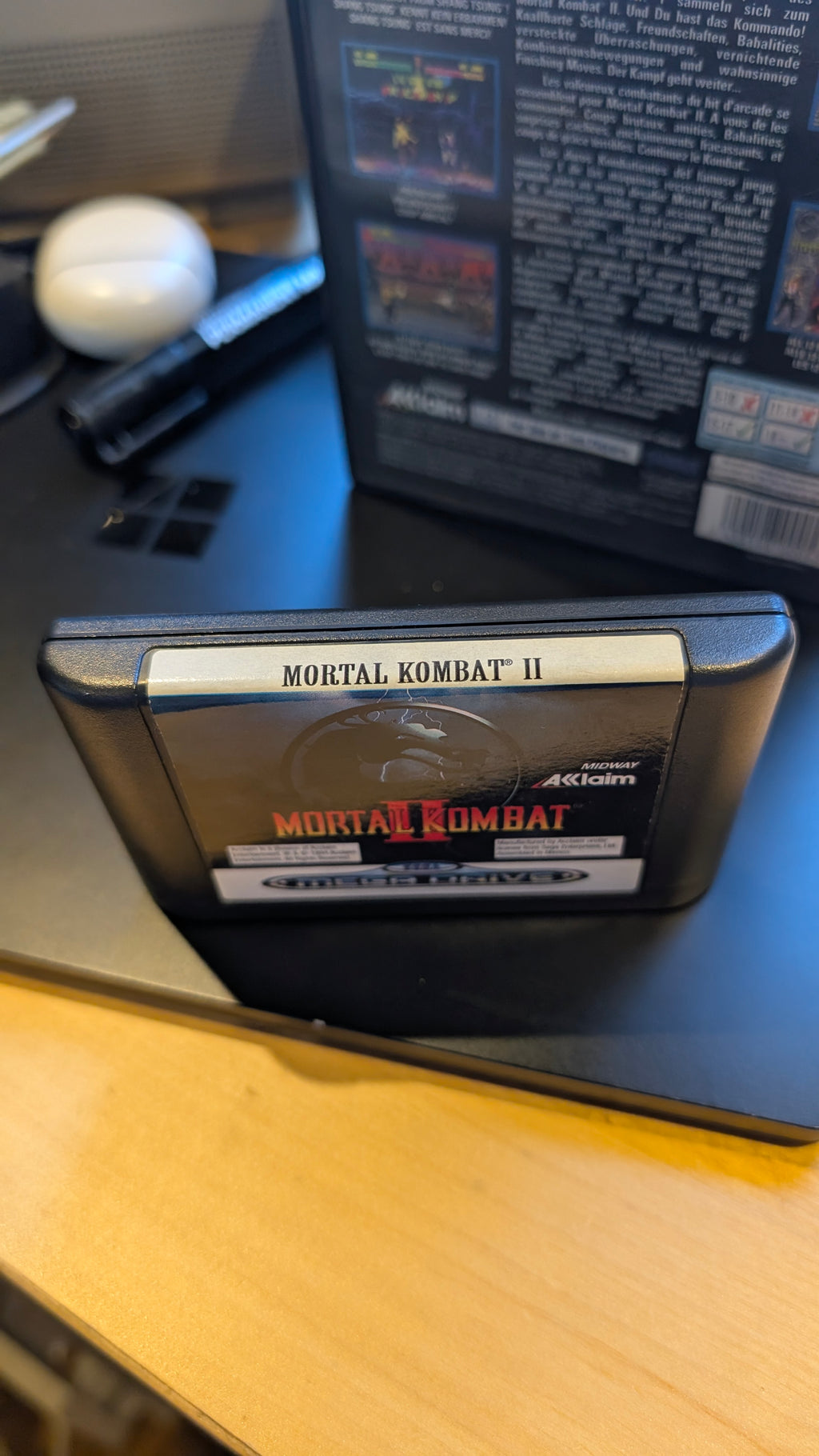 Mortal Kombat II - Sega Mega Drive - Boxed, no Manual.