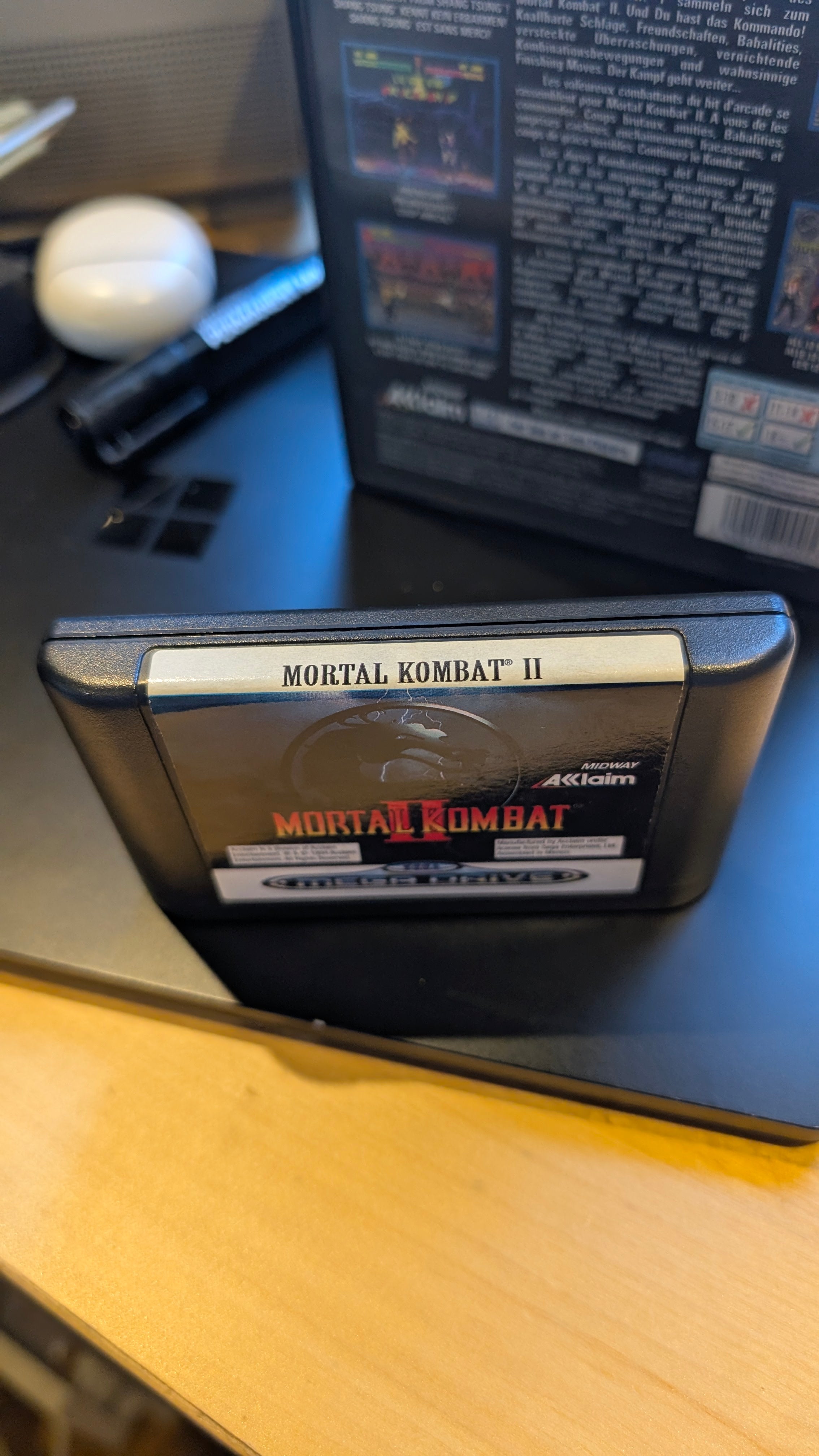 Mortal Kombat II - Sega Mega Drive - Boxed, no Manual.