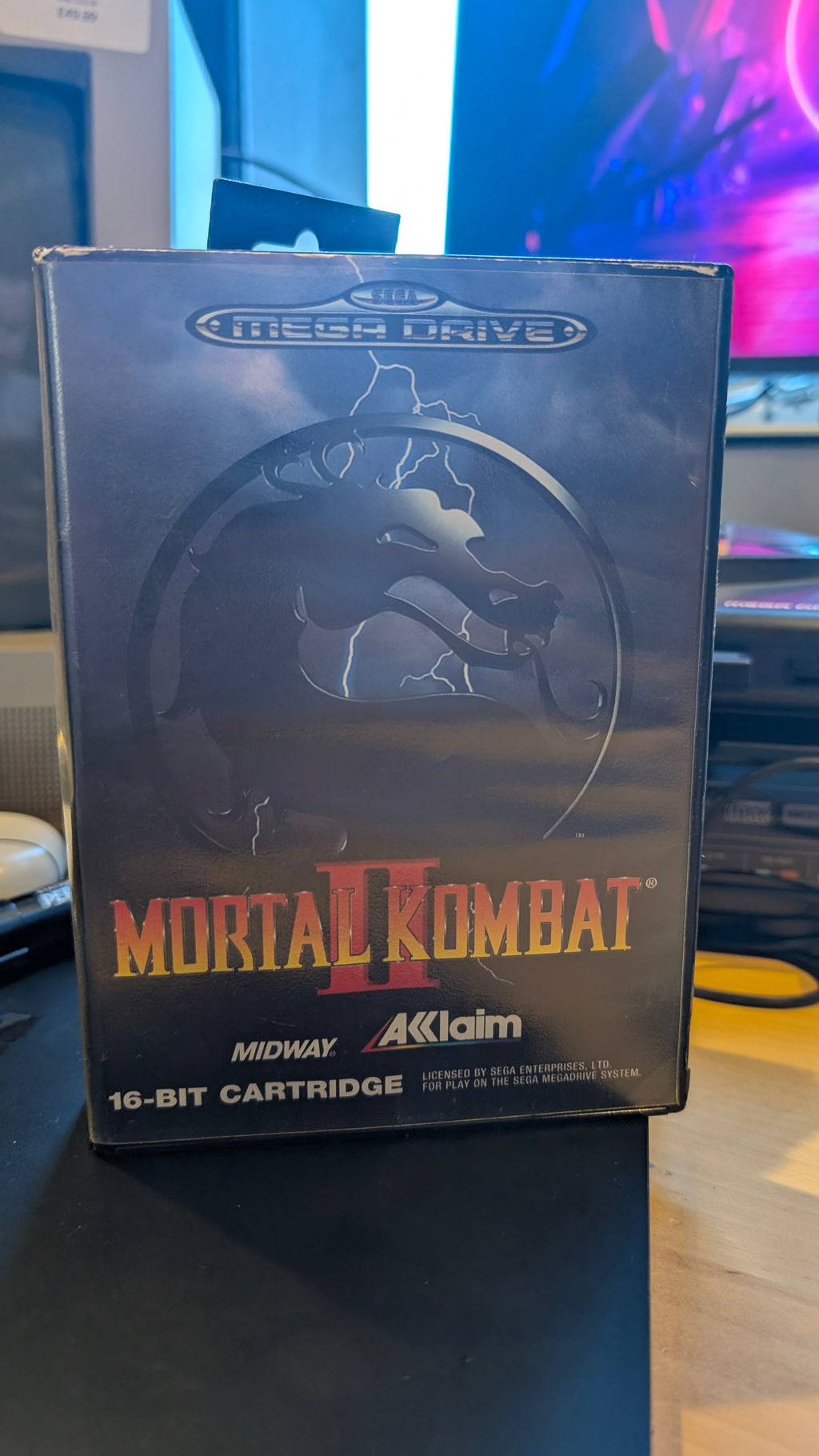 Mortal Kombat II - Sega Mega Drive - Boxed, no Manual.