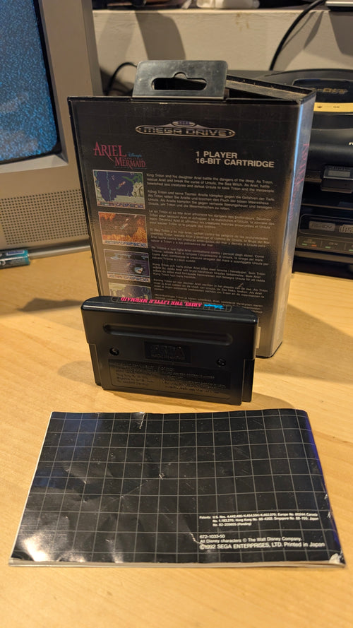 Aeriel Sega Mega Drive - CIB - VGC - Tested & Working