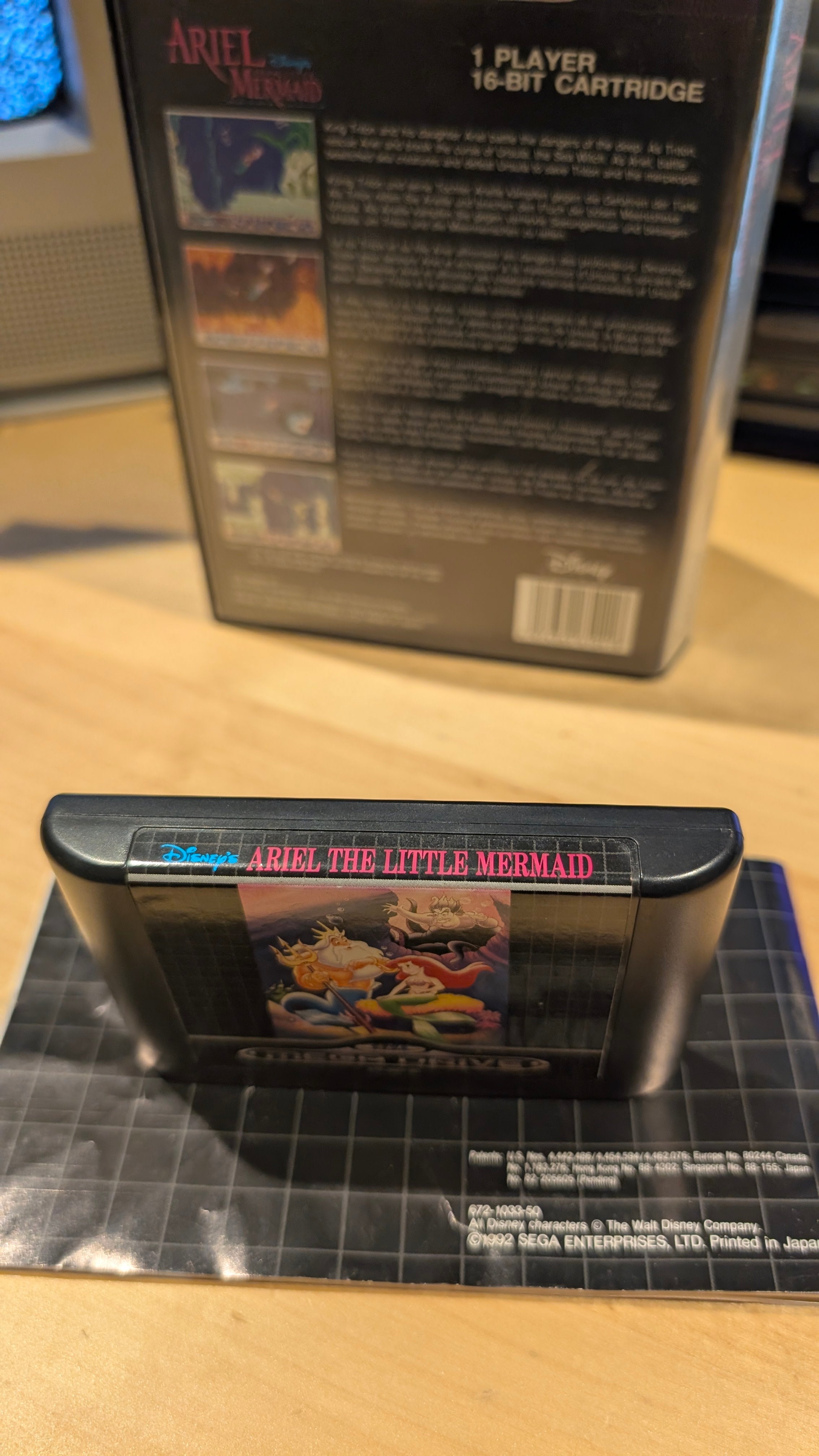 Ariel The Little Mermaid - Sega Mega Drive - CIB - VGC - Tested & Working