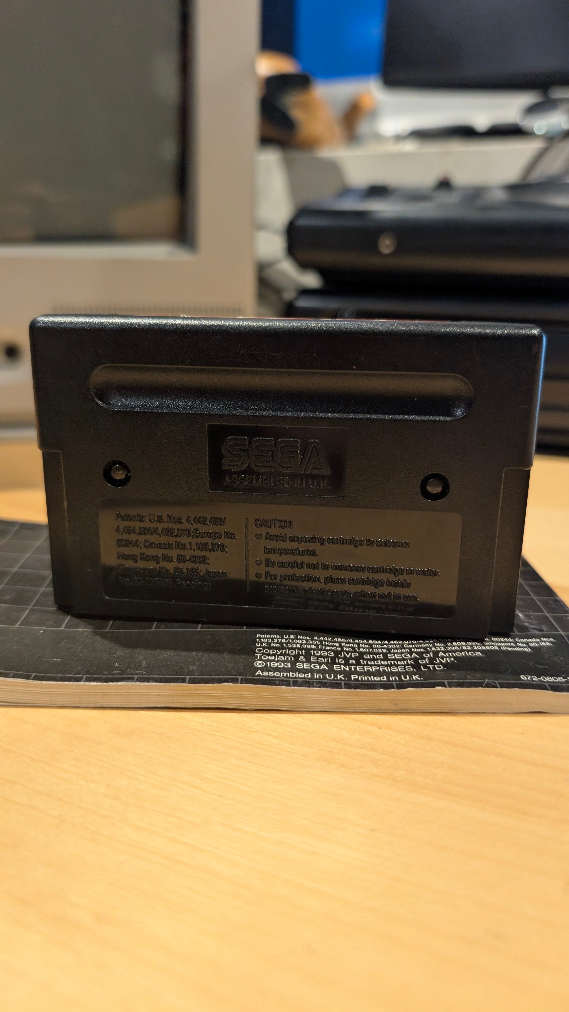 Toe Jam and Earl 2 Sega Mega Drive - Cartridge & Manual - Tested & Working
