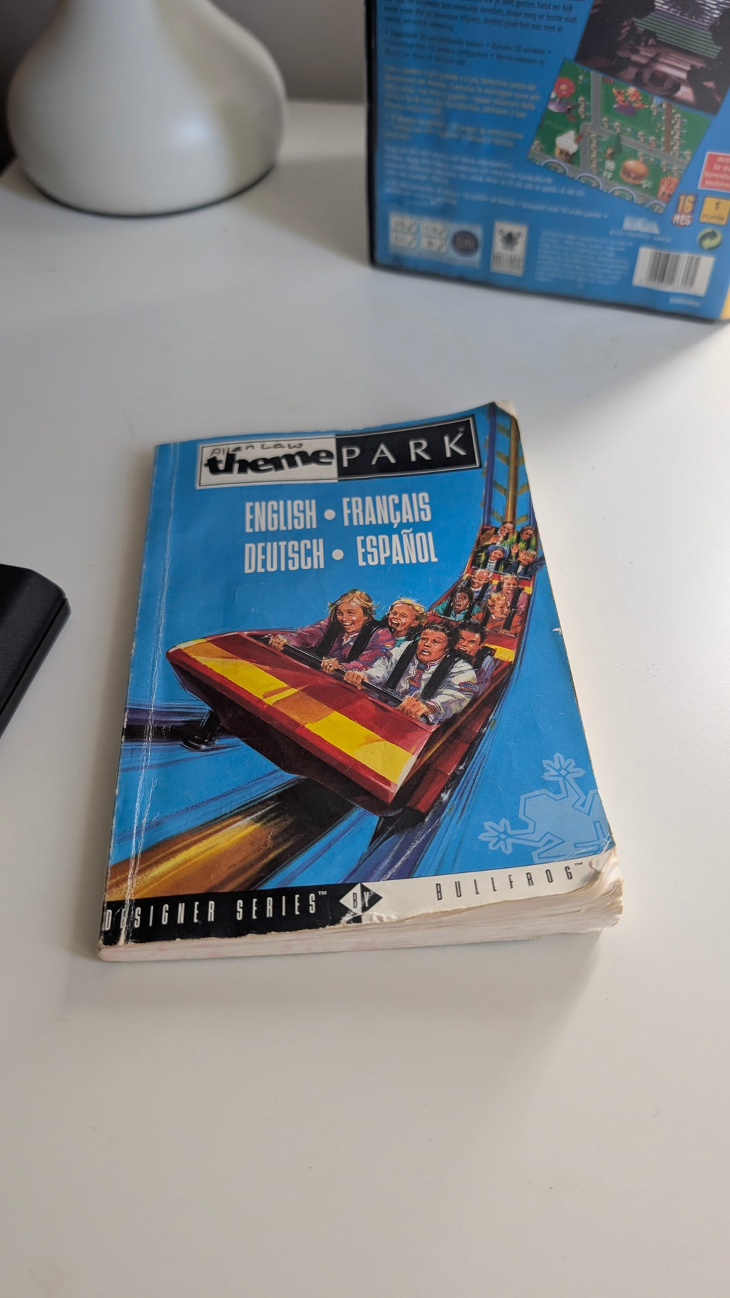 Theme Park Sega Mega Drive - CIB - Tested & Working
