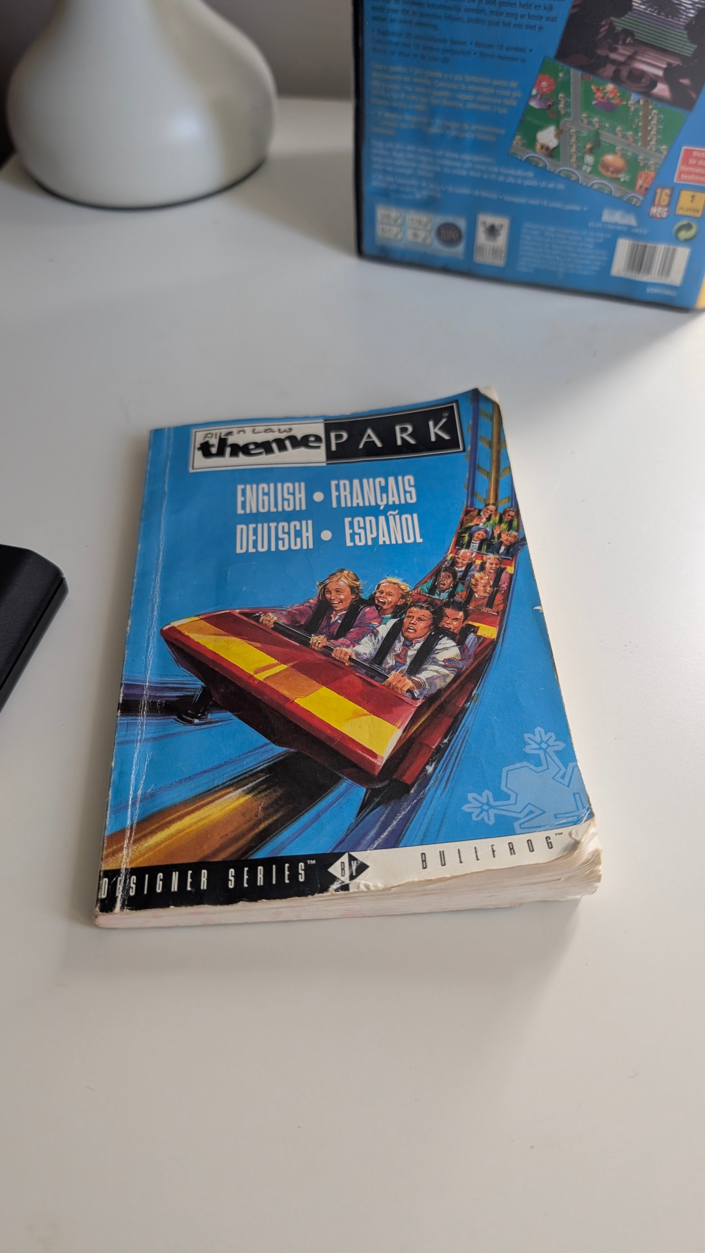 Theme Park Sega Mega Drive - CIB - Tested & Working