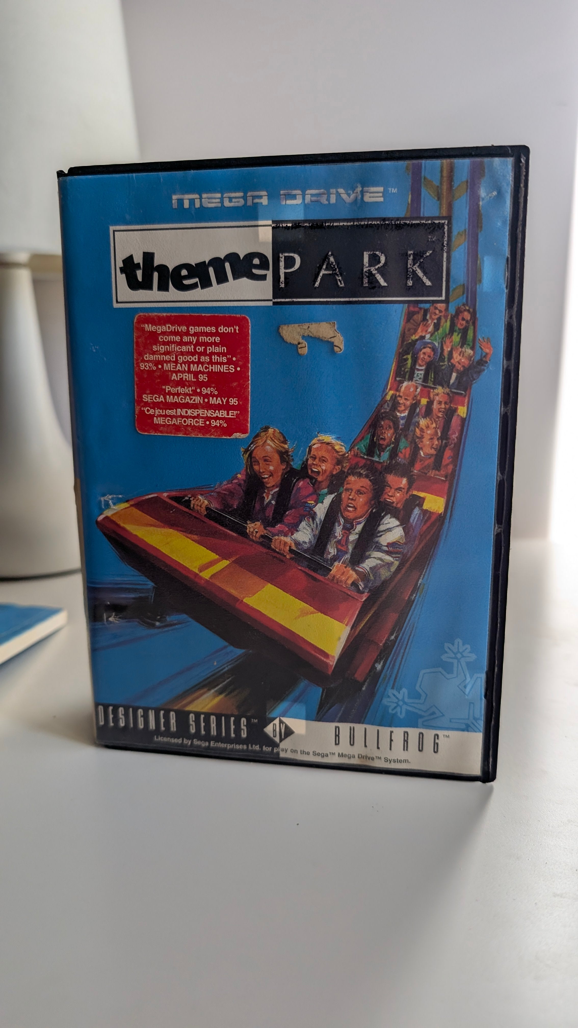 Theme Park Sega Mega Drive - CIB - Tested & Working