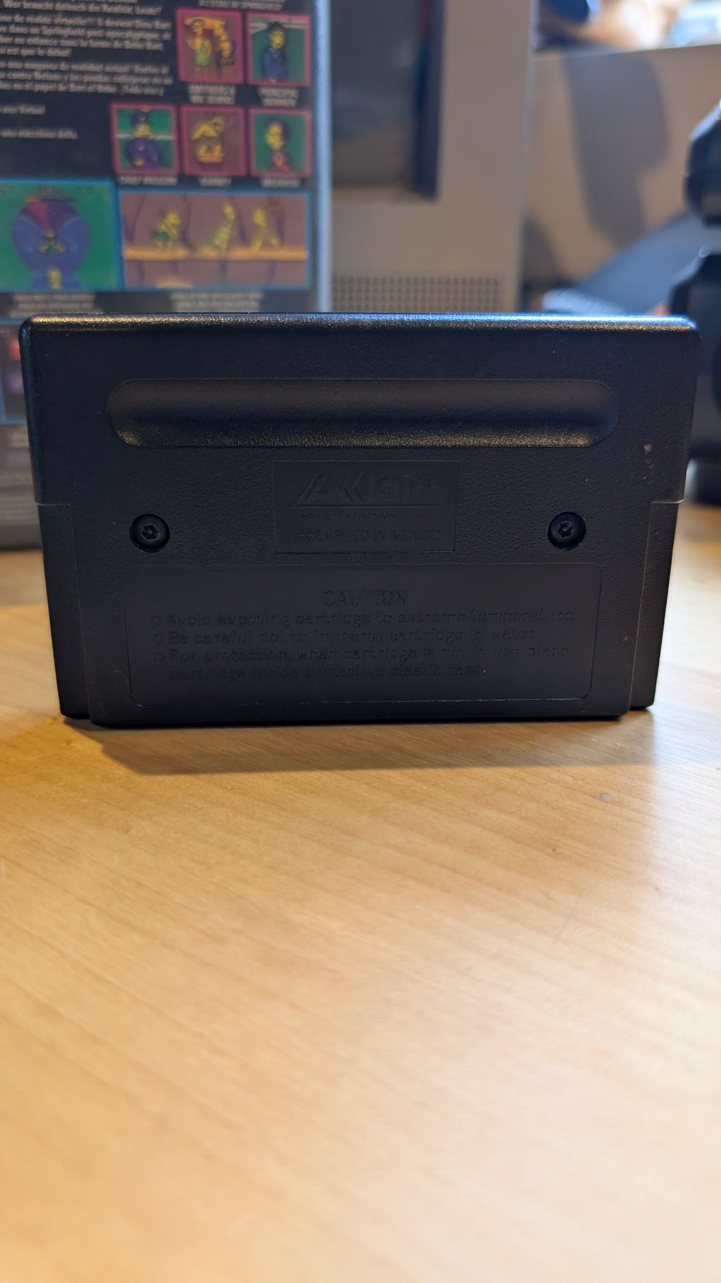 Virtual Bart Sega Mega Drive - Boxed No Manual - VGC - Tested & Working