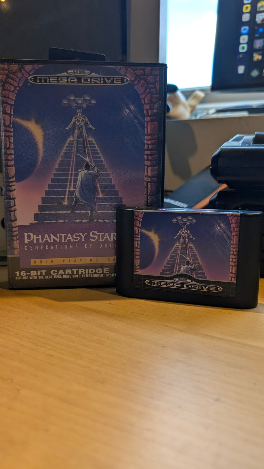 Phantasy Star III Sega Mega Drive - Boxed No Manual - VGC - Tested & Working
