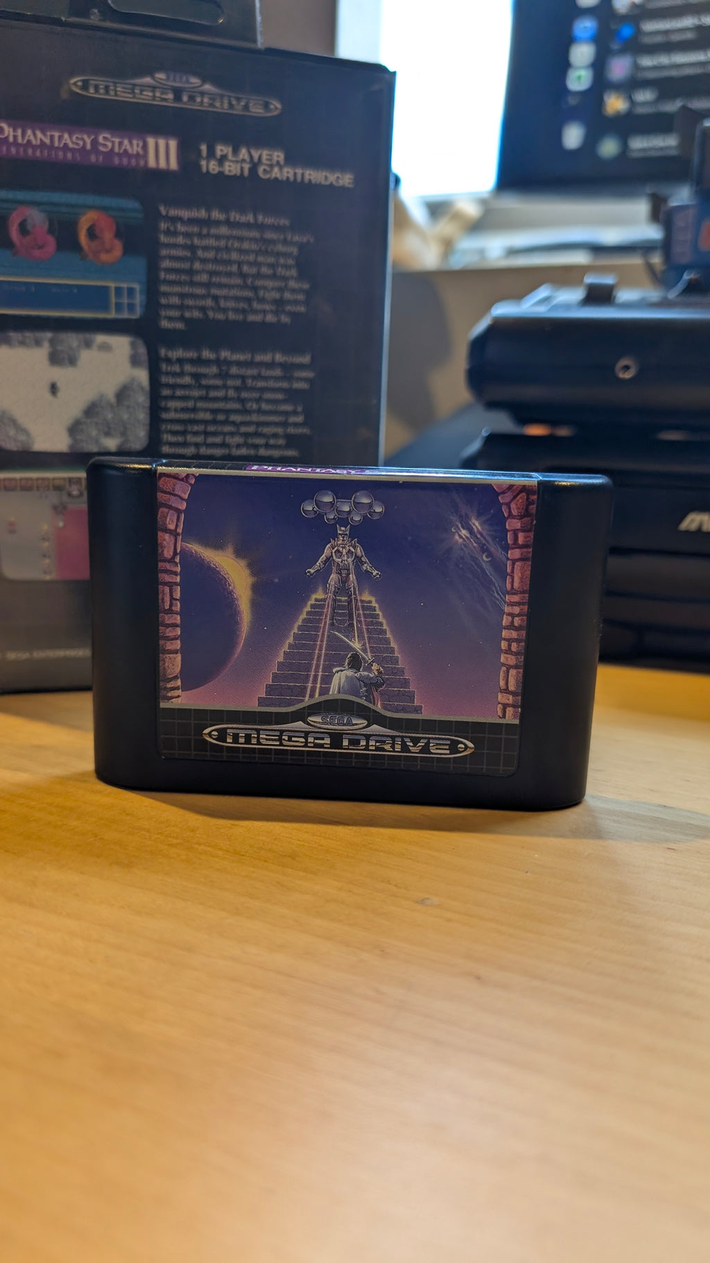 Phantasy Star III Sega Mega Drive - Boxed No Manual - VGC - Tested & Working