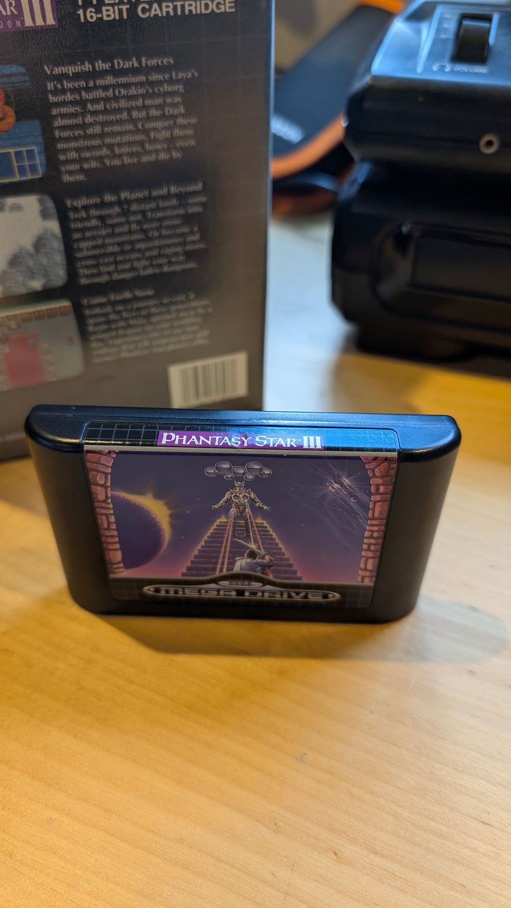 Phantasy Star III Sega Mega Drive - Boxed No Manual - VGC - Tested & Working
