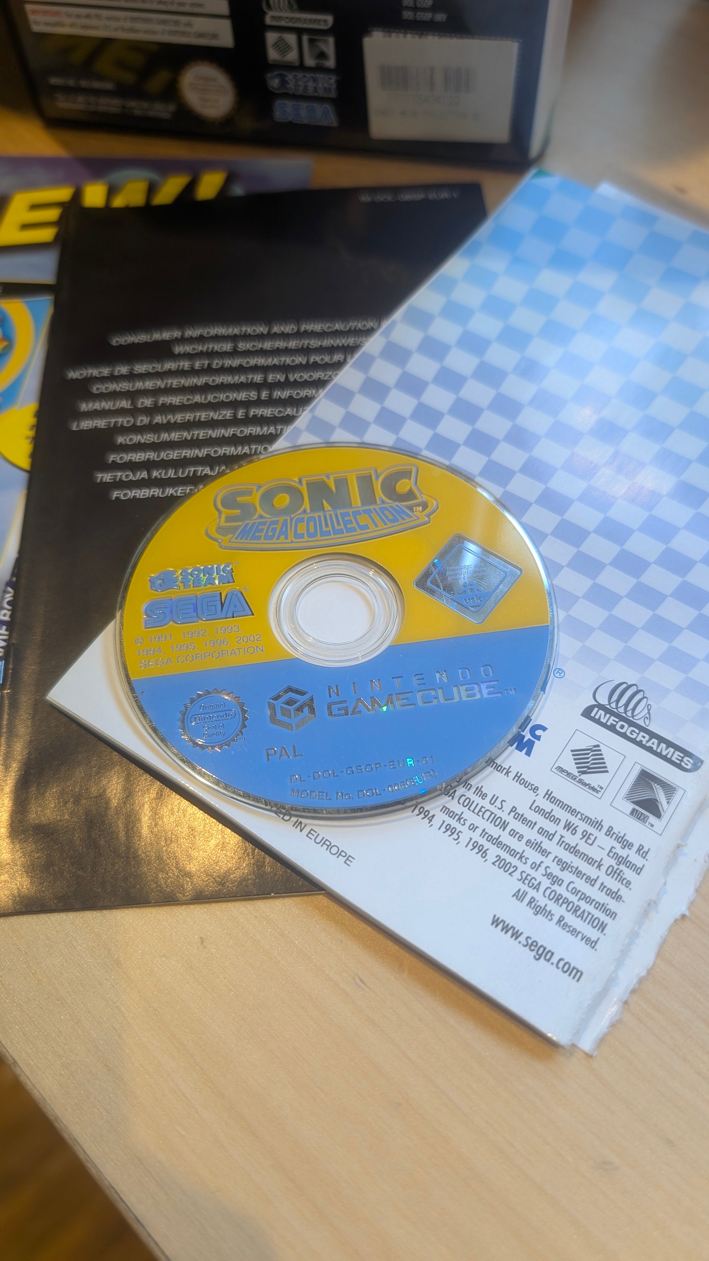 Sonic Mega Collection Nintendo Gamecube - CIB - Tested & Working