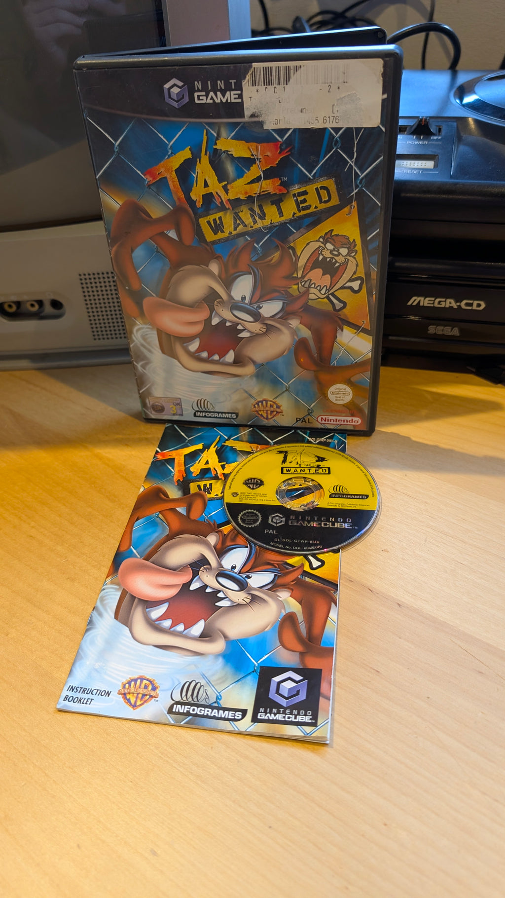 Taz: Wanted Nintendo Gamecube - CIB - Tested & Working