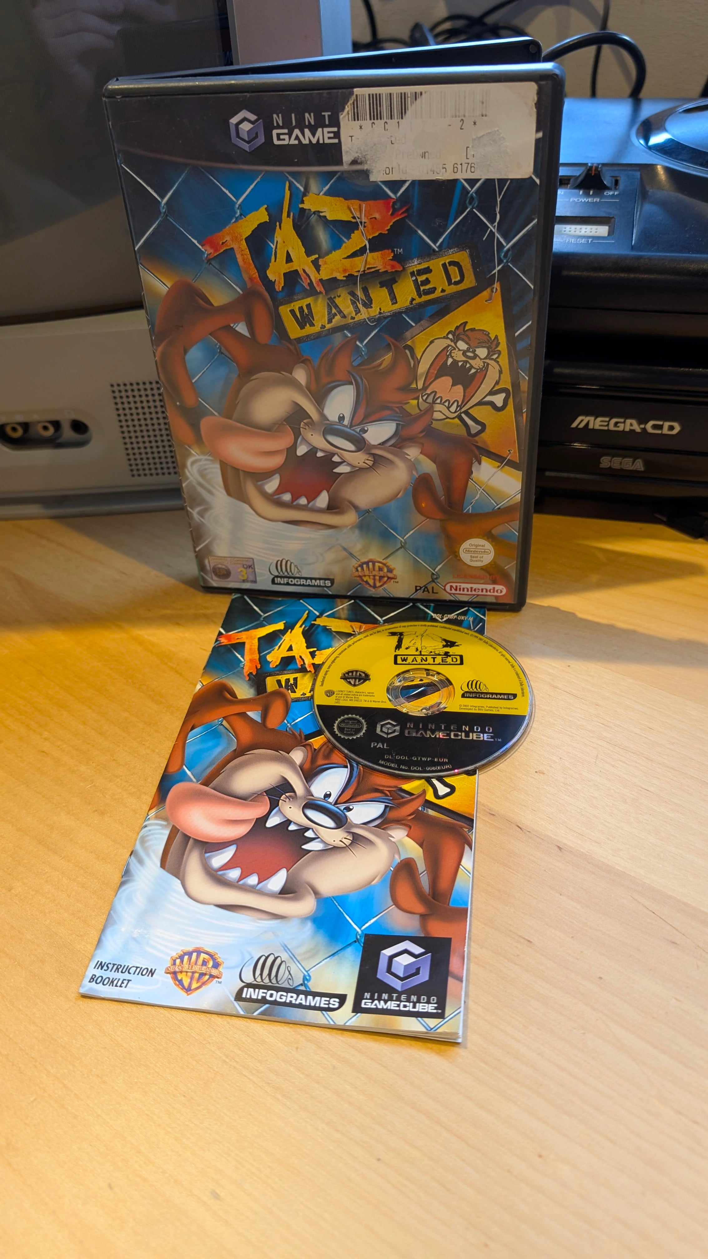 Taz: Wanted Nintendo Gamecube - CIB - Tested & Working