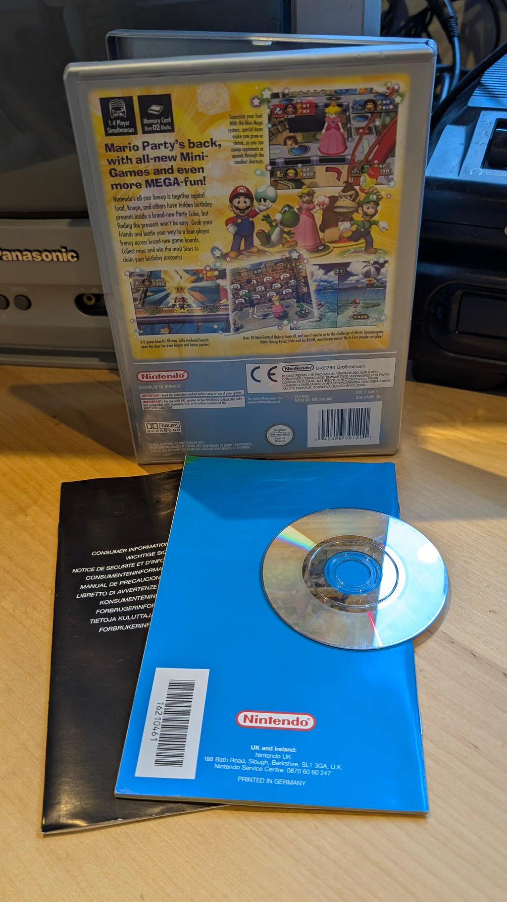 Mario Party 4 Players Choice Nintendo Gamecube - CIB - VGC - Tested & Working