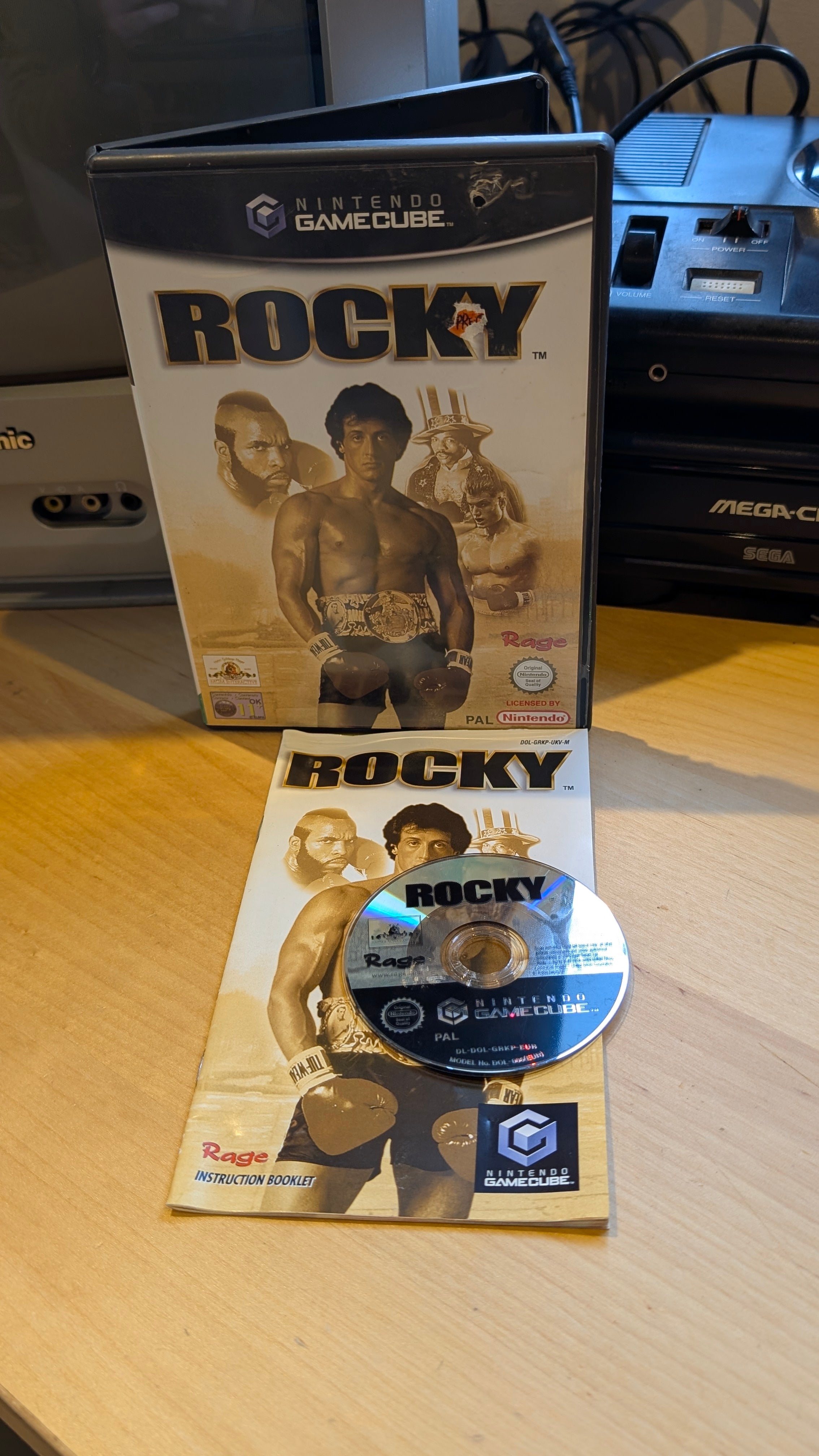 Rocky Nintendo Gamecube - CIB - Tested & Working
