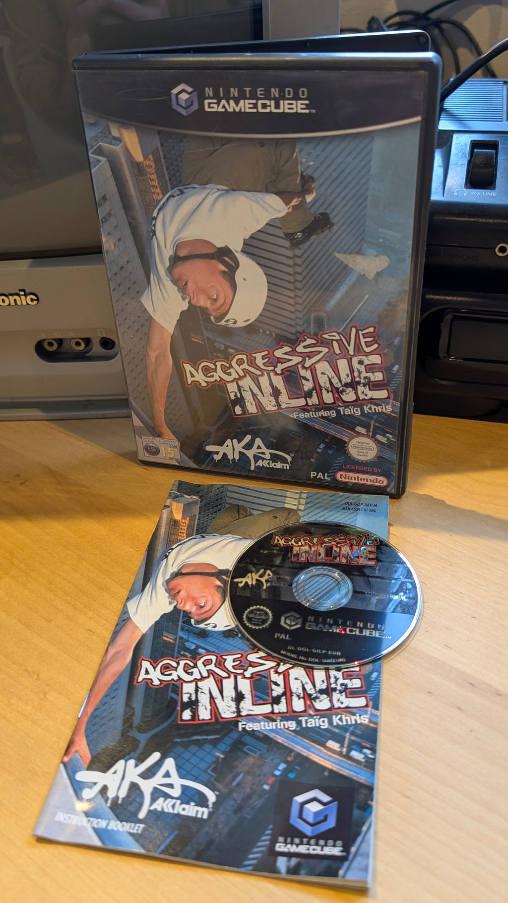 Aggressive Inline Nintendo Gamecube - CIB - Tested & Working