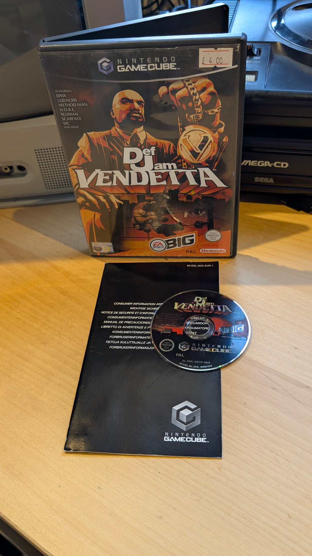 Def Jam Vendetta Nintendo Gamecube - Boxed No Manual - Tested & Working