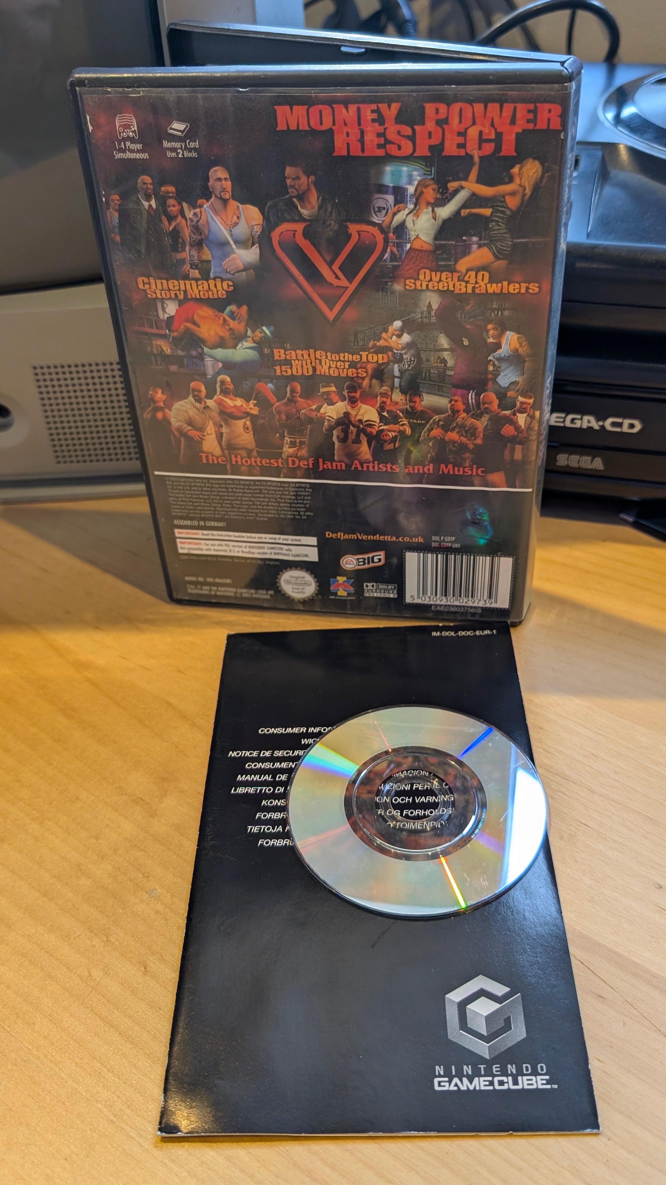 Def Jam Vendetta Nintendo Gamecube - Boxed No Manual - Tested & Working