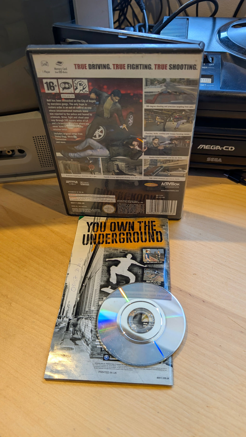 True Crime: Streets of LA Nintendo Gamecube - CIB - Tested & Working