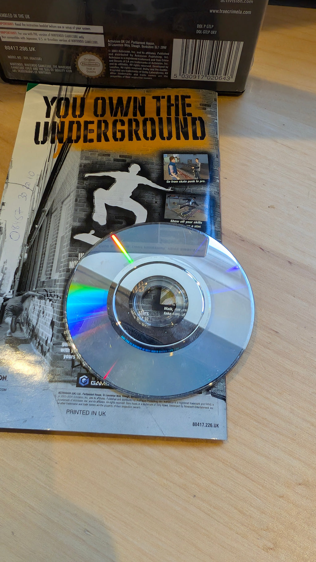 True Crime: Streets of LA Nintendo Gamecube - CIB - Tested & Working